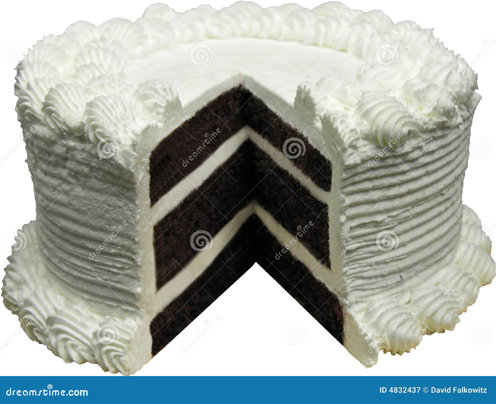 Chocolate Cake Stock Image Image Of Missing Brown Dessert 4832437