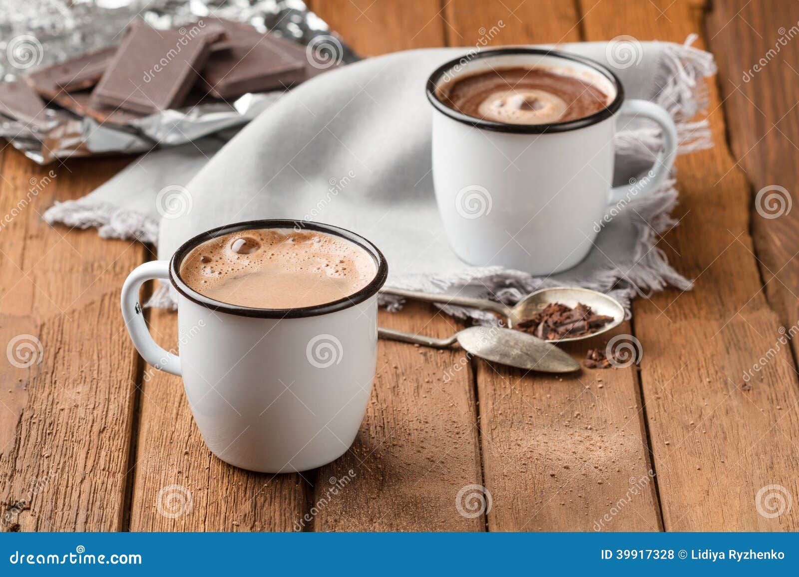 Taza de café de Chocolate caliente, 2 tazas térmicas para café