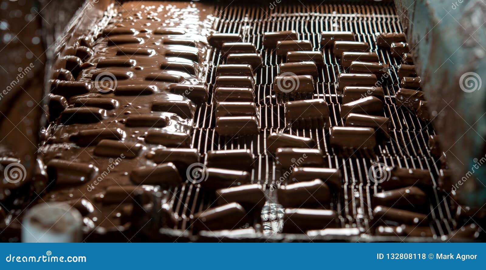Chocolate candy making stock photo. Image of choolate 132808118
