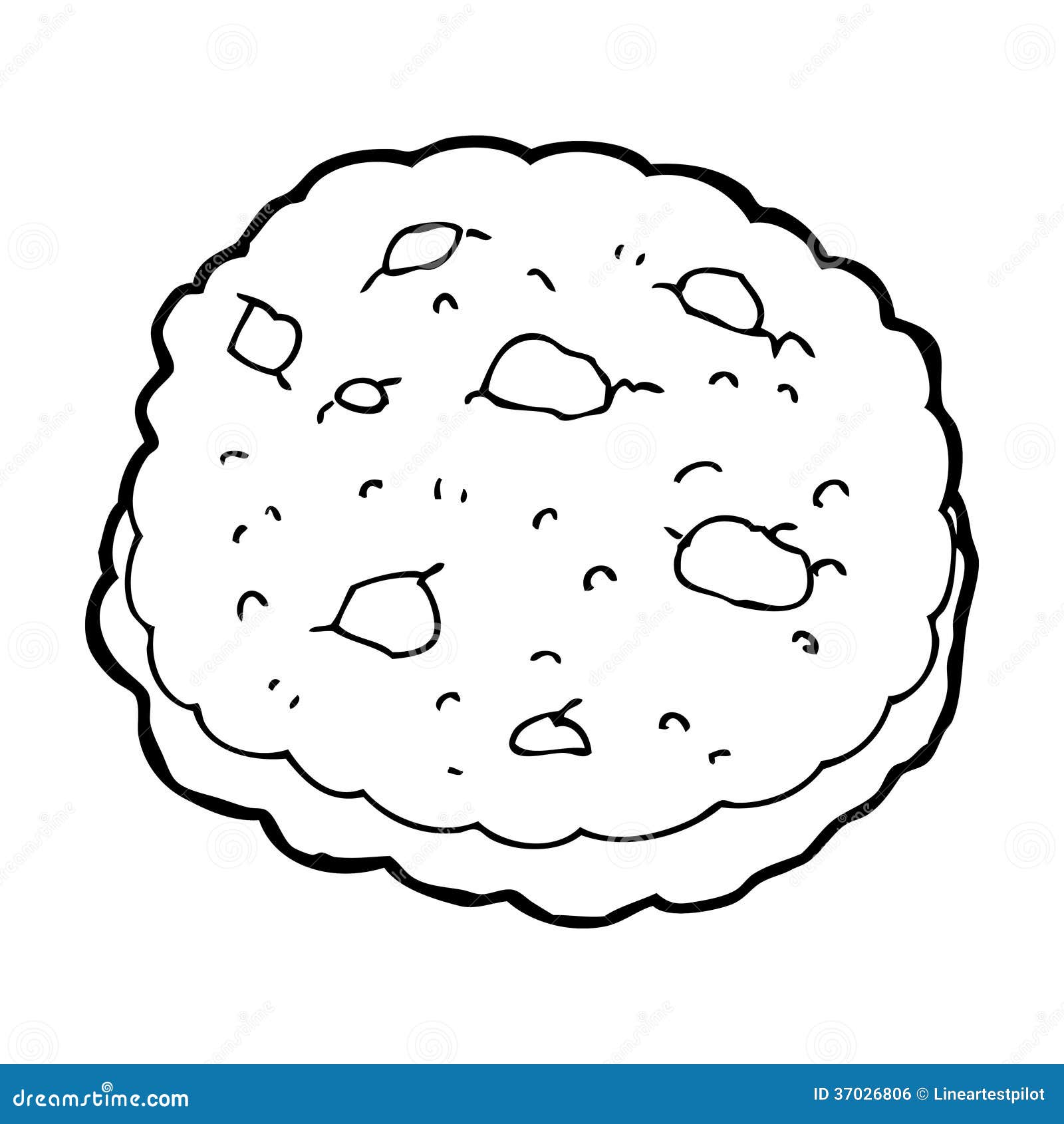 free cookie clipart black and white - photo #7