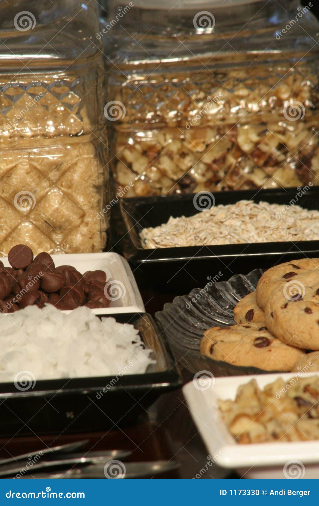 Chocolate Chip Ingredients stock photo. Image of meal 1173330