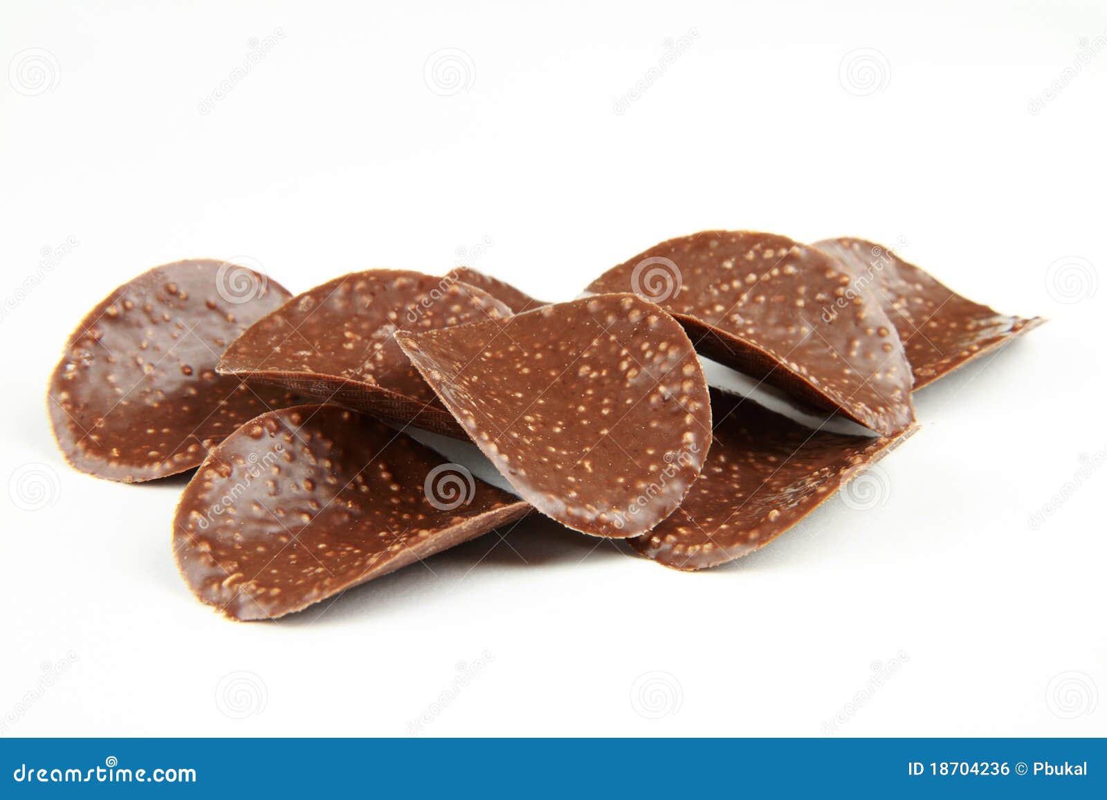 Chocolate chips stock photo. Image of cake, cookie, cocoa 18704236