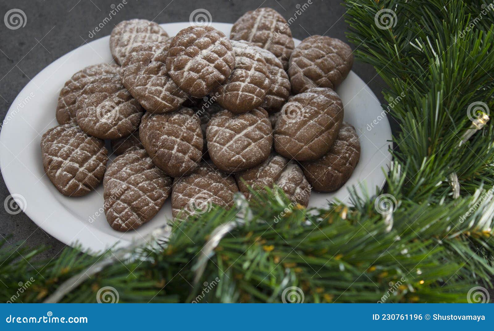 chocolate cookies on a plate