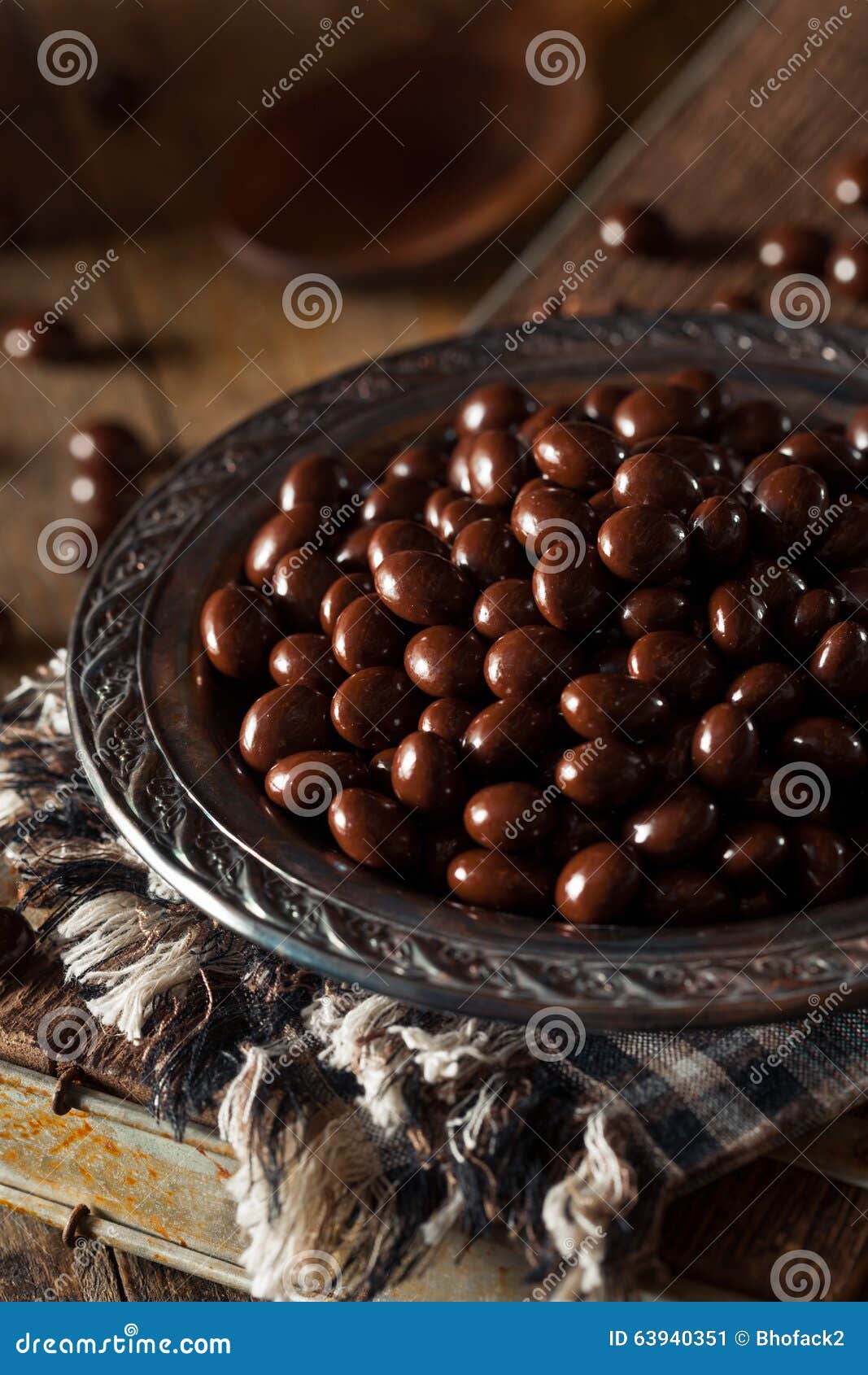 Chocolate Covered Espresso Coffee Beans Stock Image Image of glaze