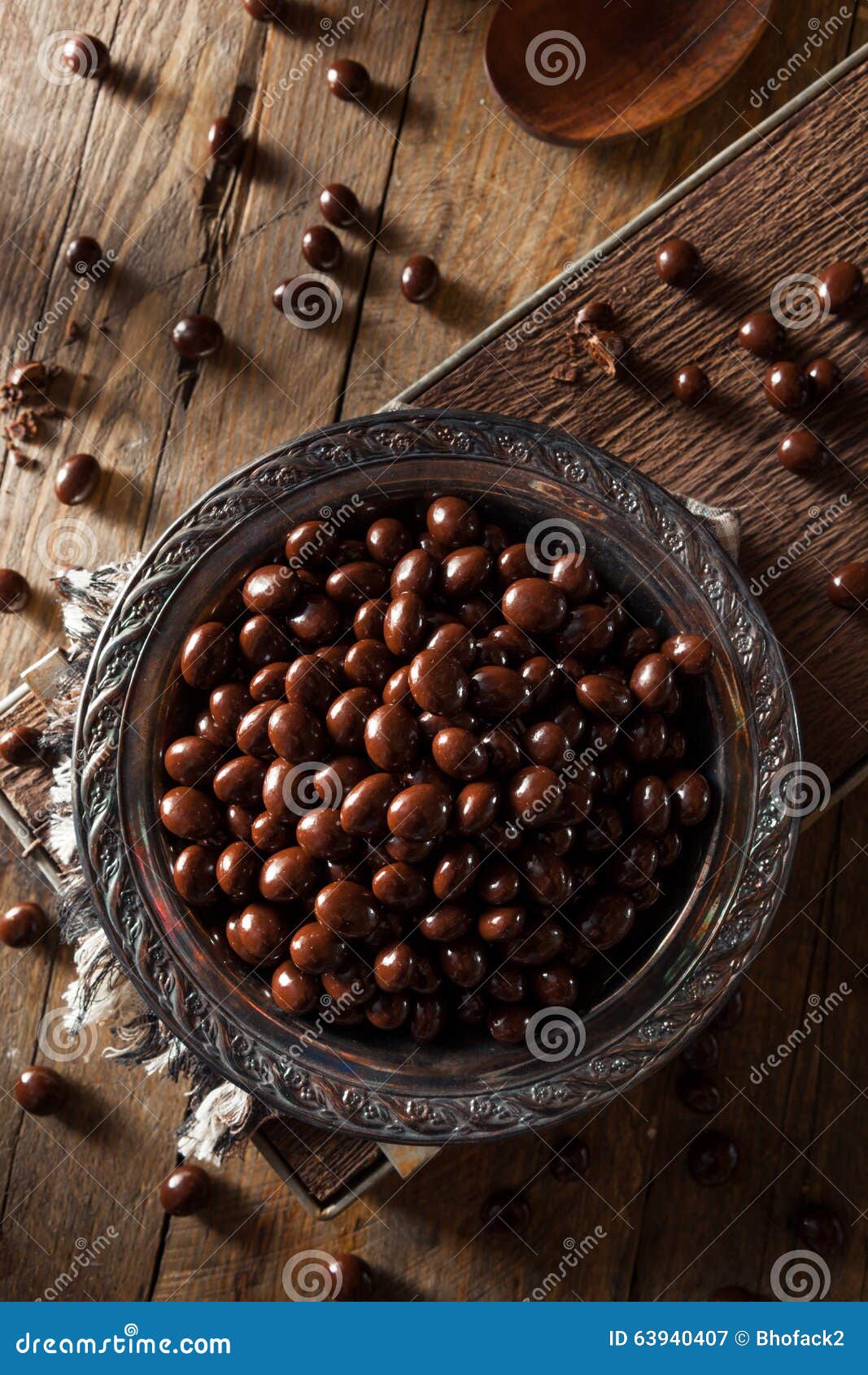 Chocolate Covered Espresso Coffee Beans Stock Image Image of