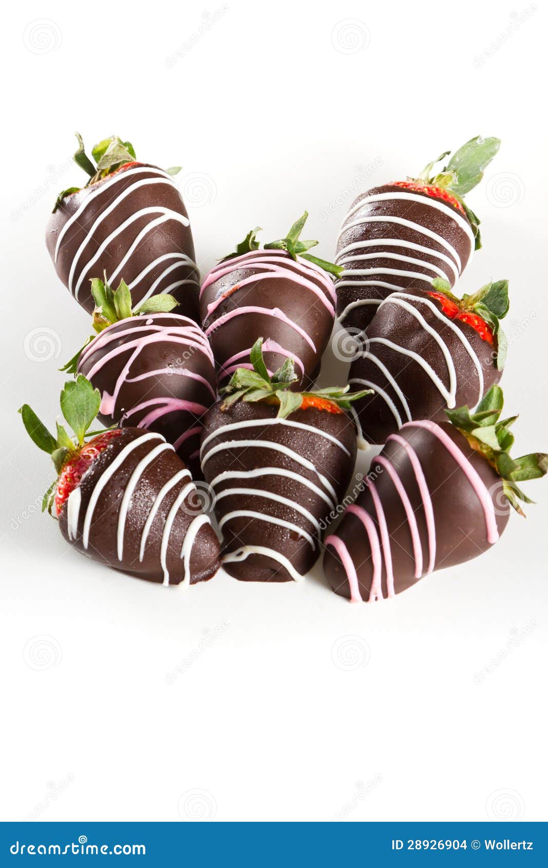 Chocolate Covered Strawberries Stock Photo Image of covered, love 28926904
