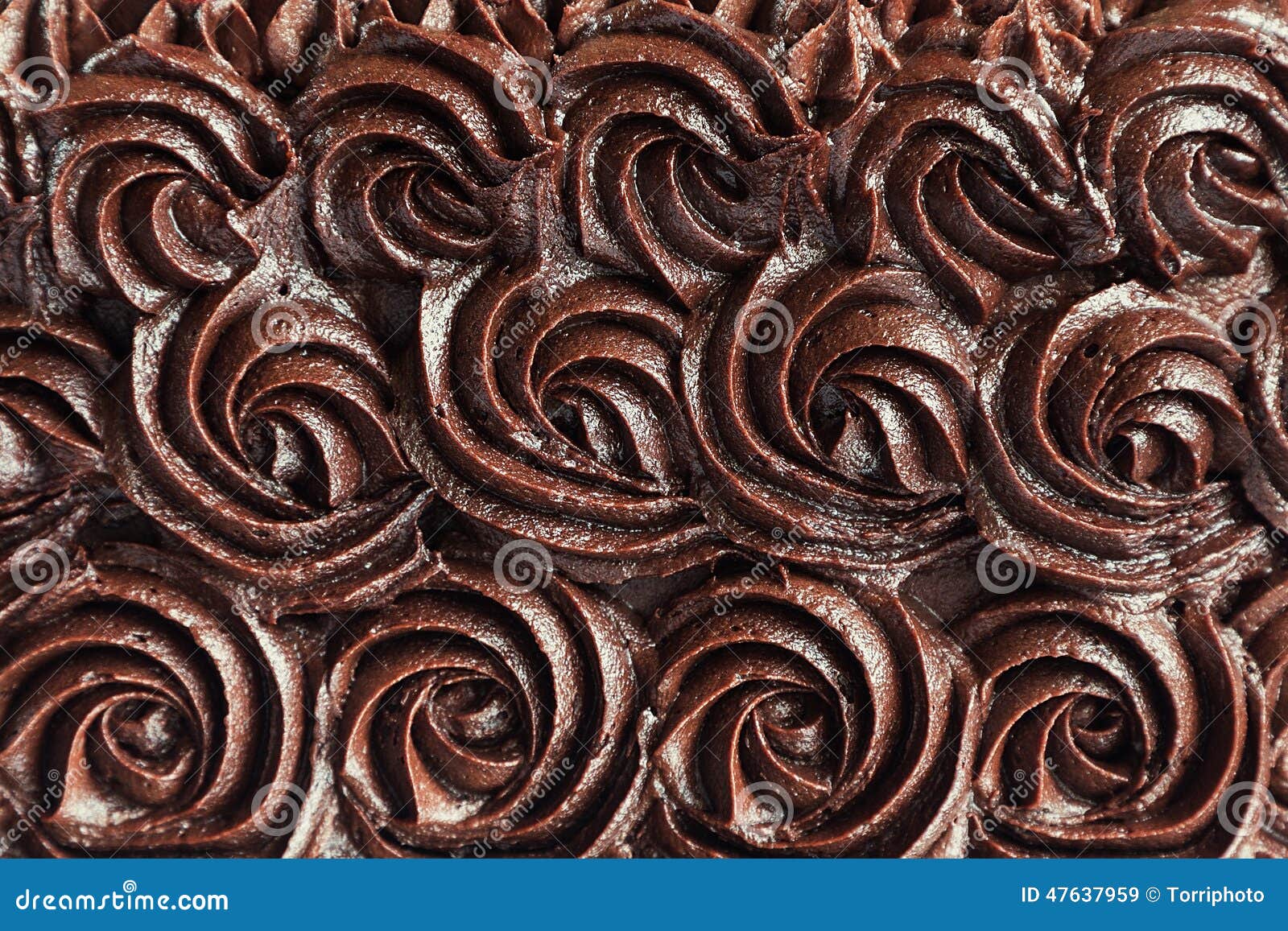 Chocolate Cream Swirls Background Stock Image Image of dessert
