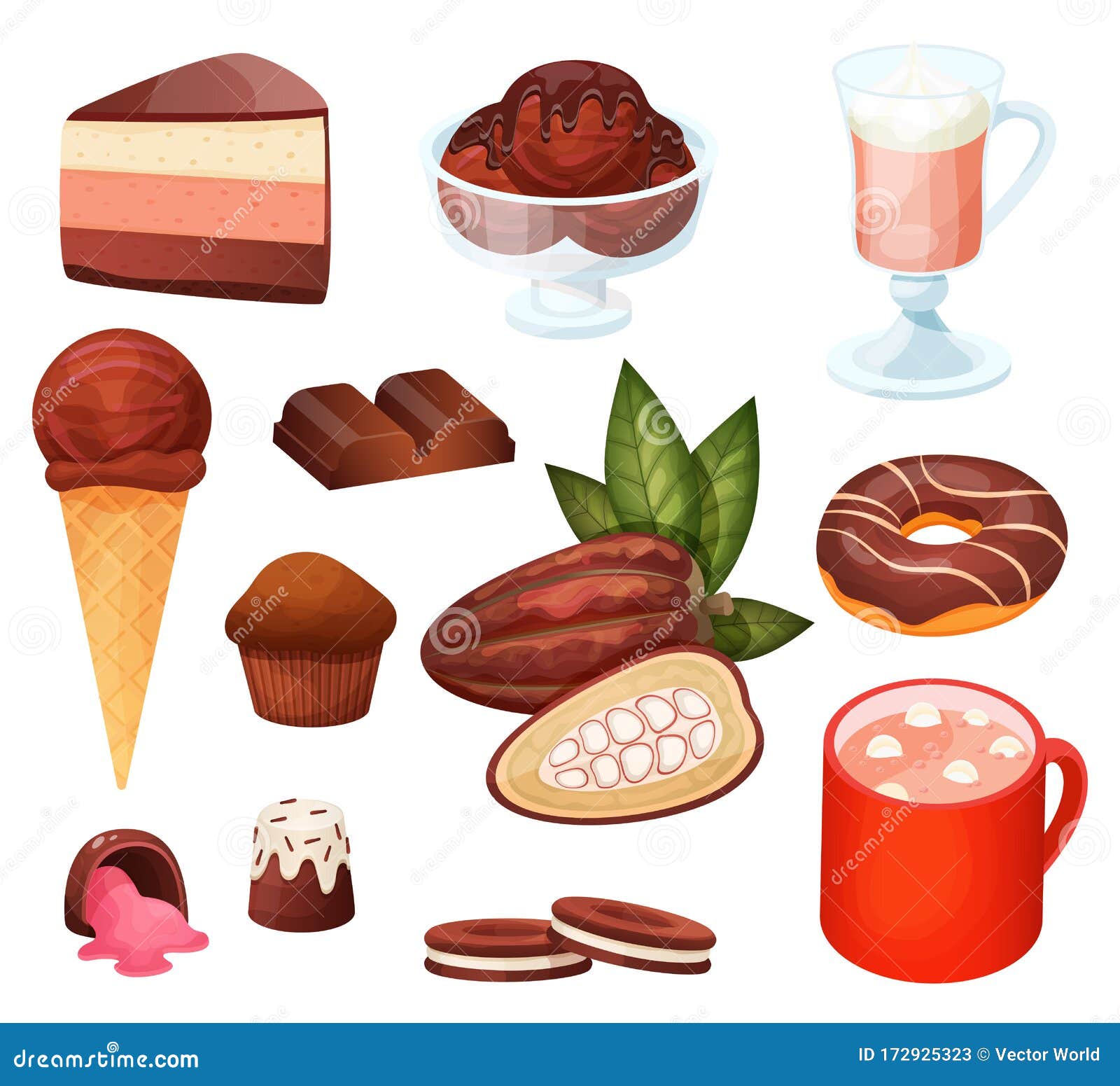 Chocolate Dessert Menu In Cafe Set Of Isolated Sweets And Confections Vector Illustration Stock Vector Illustration Of Cake Cocoa Chocolate Dessert Menu In Cafe Set Of Isolated Sweets And Confections Vector Illustration Stock Vector Illustration Of Cake Cocoa