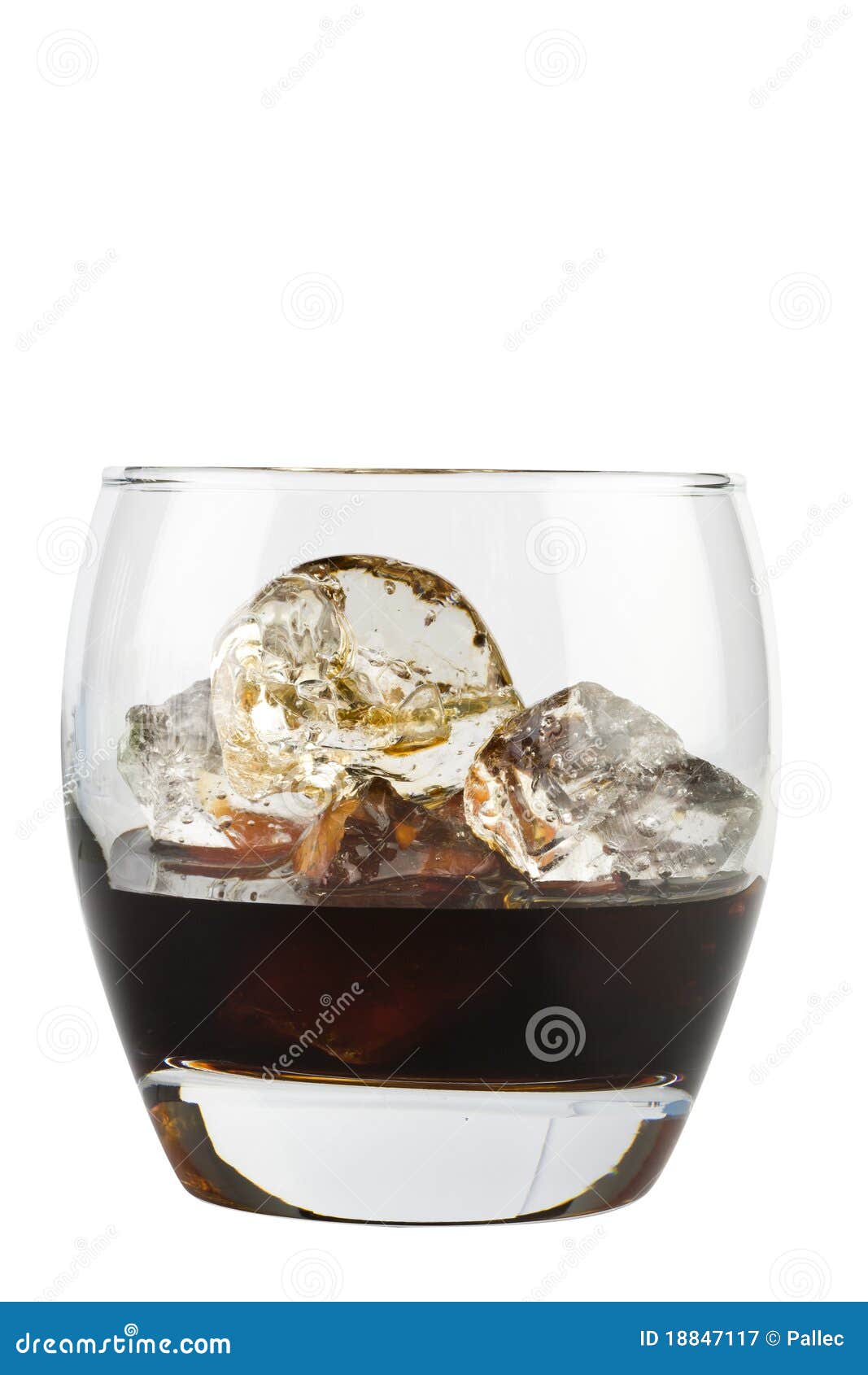 Chocolate Drink in Lowball Glass Stock Image Image of beverage, color