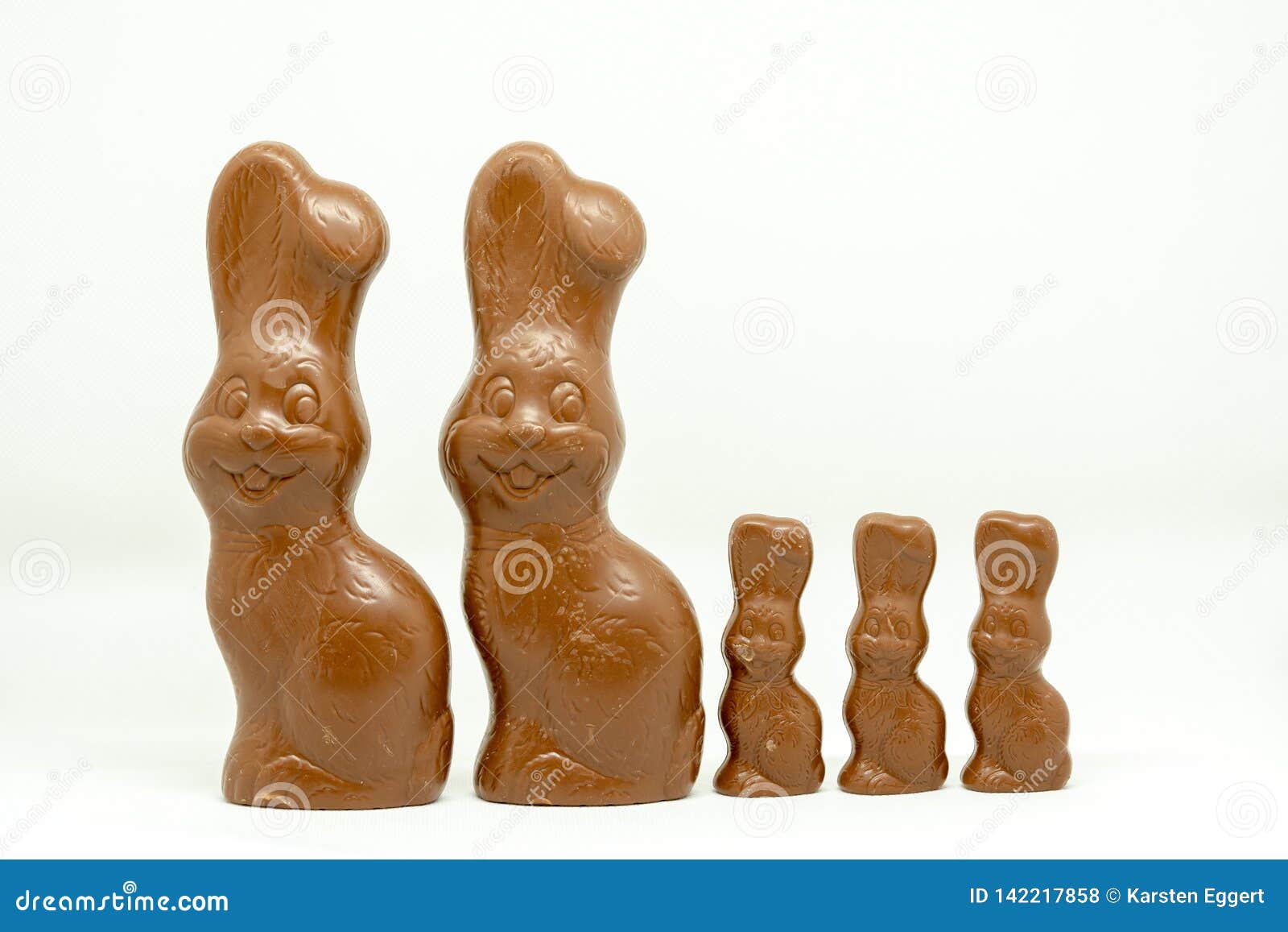 Chocolate Easter bunny stock photo. Image of eastertime 142217858
