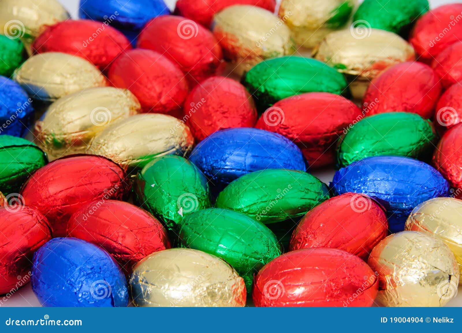 Chocolate Eggs a Traditional Easter Sweet Stock Photo Image of easter