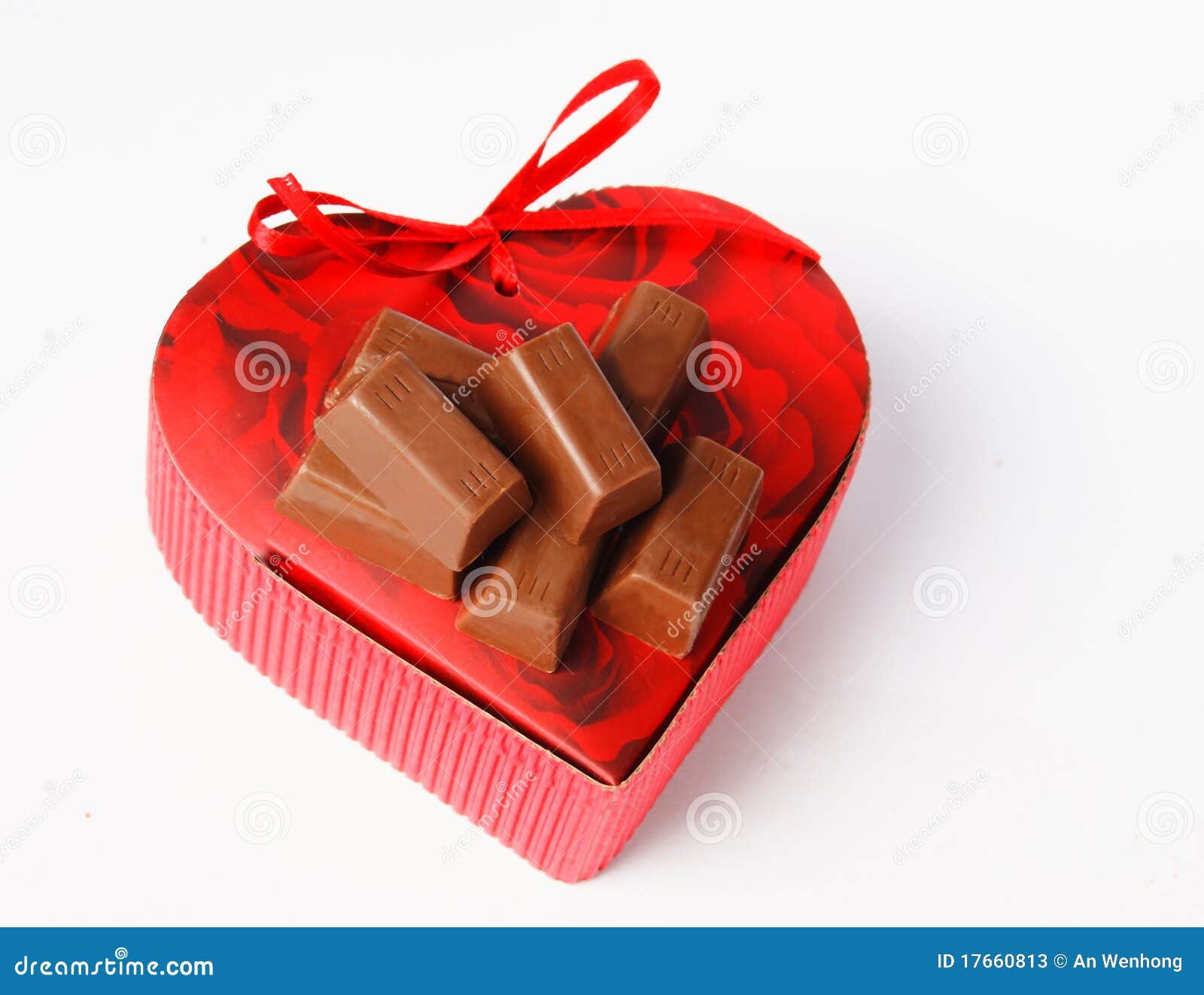 Chocolate and gift box stock image. Image of white, shaped 17660813