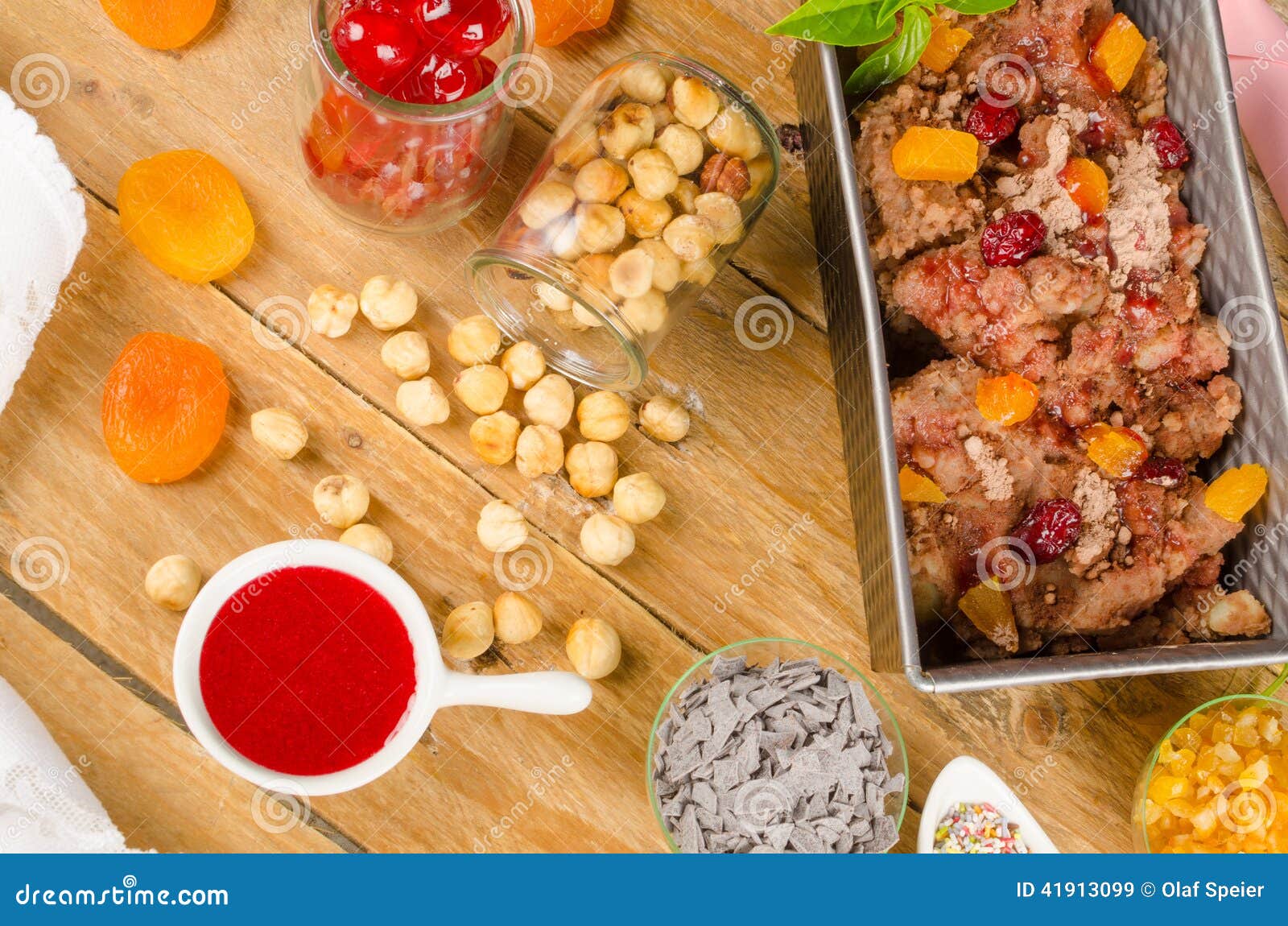 Chocolate Ice Cream and Ingredients Stock Image Image of sweet