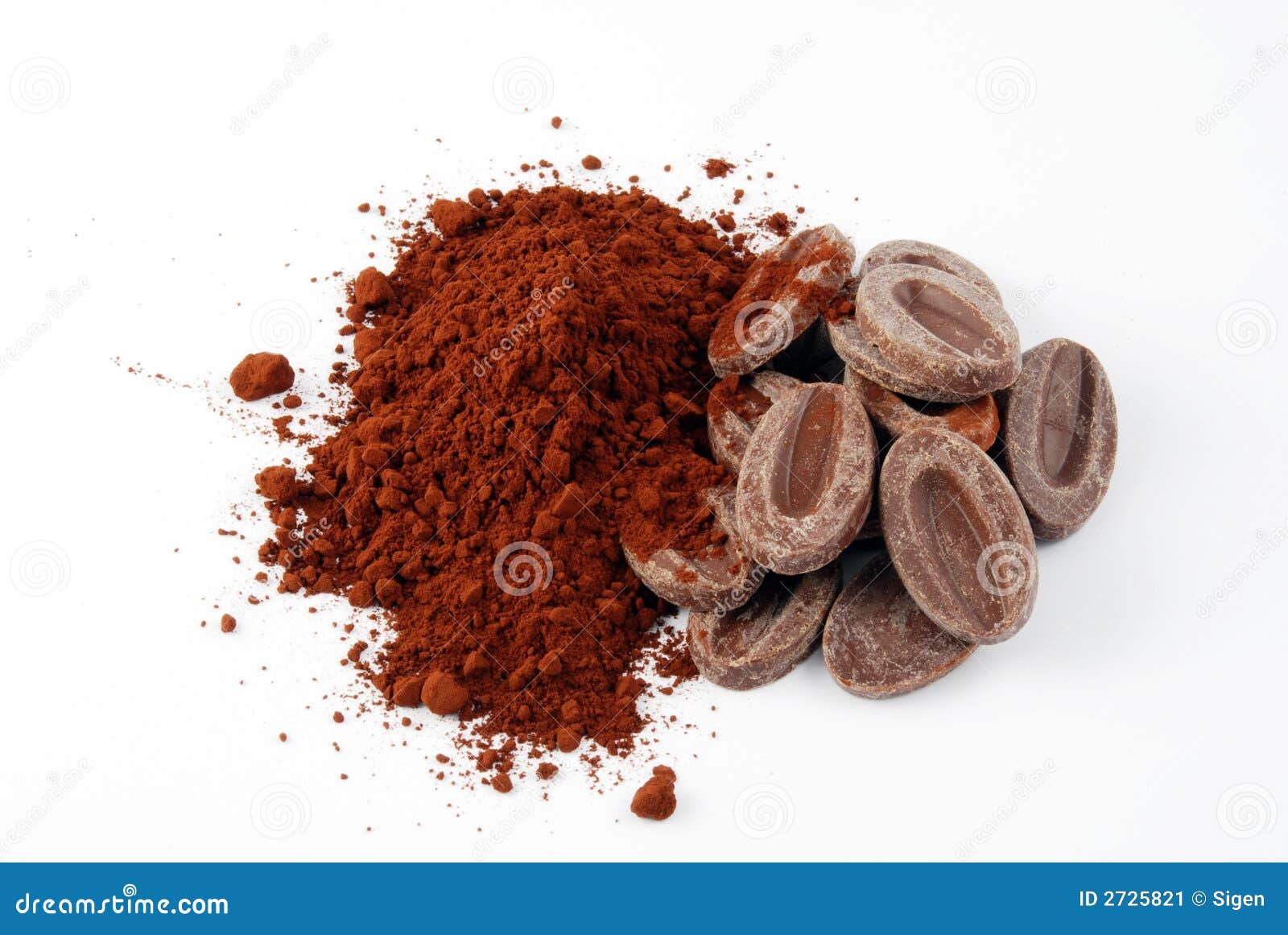 Chocolate ingredients stock image. Image of dark, chocolate 2725821