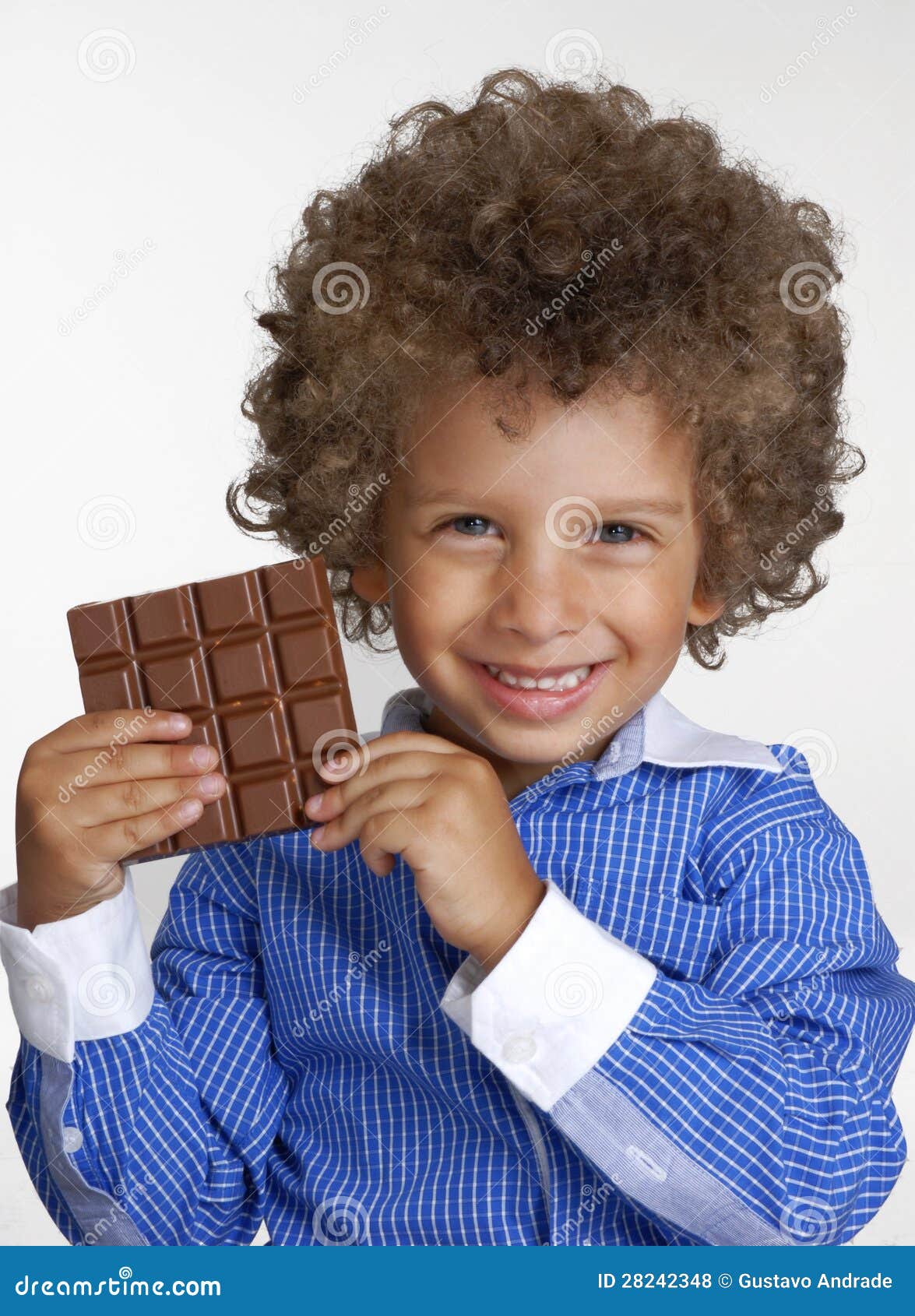 Chocolate kid. stock photo. Image of fast, expression 28242348