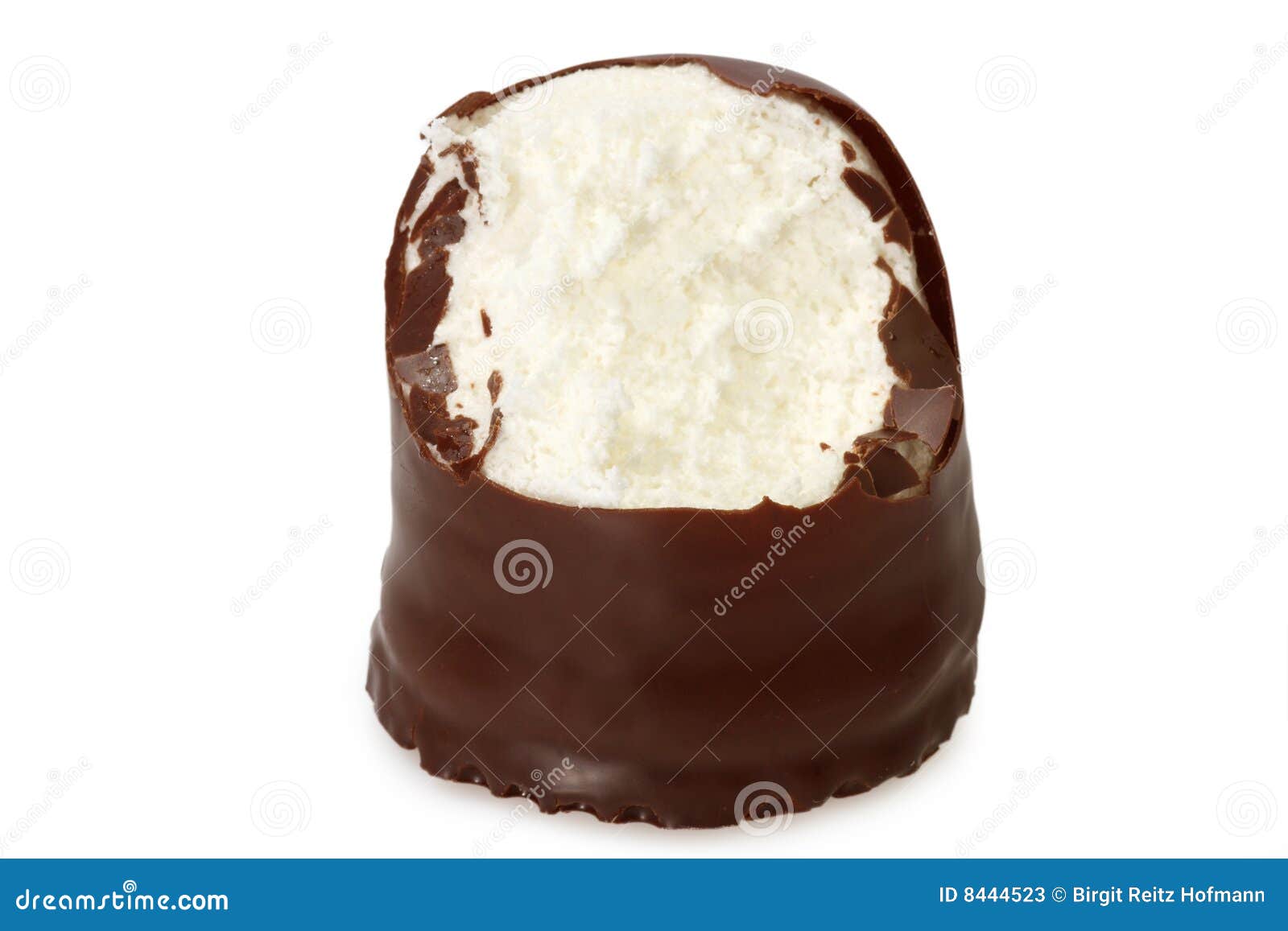 Chocolate marshmallow stock image. Image of snack, yummy 8444523