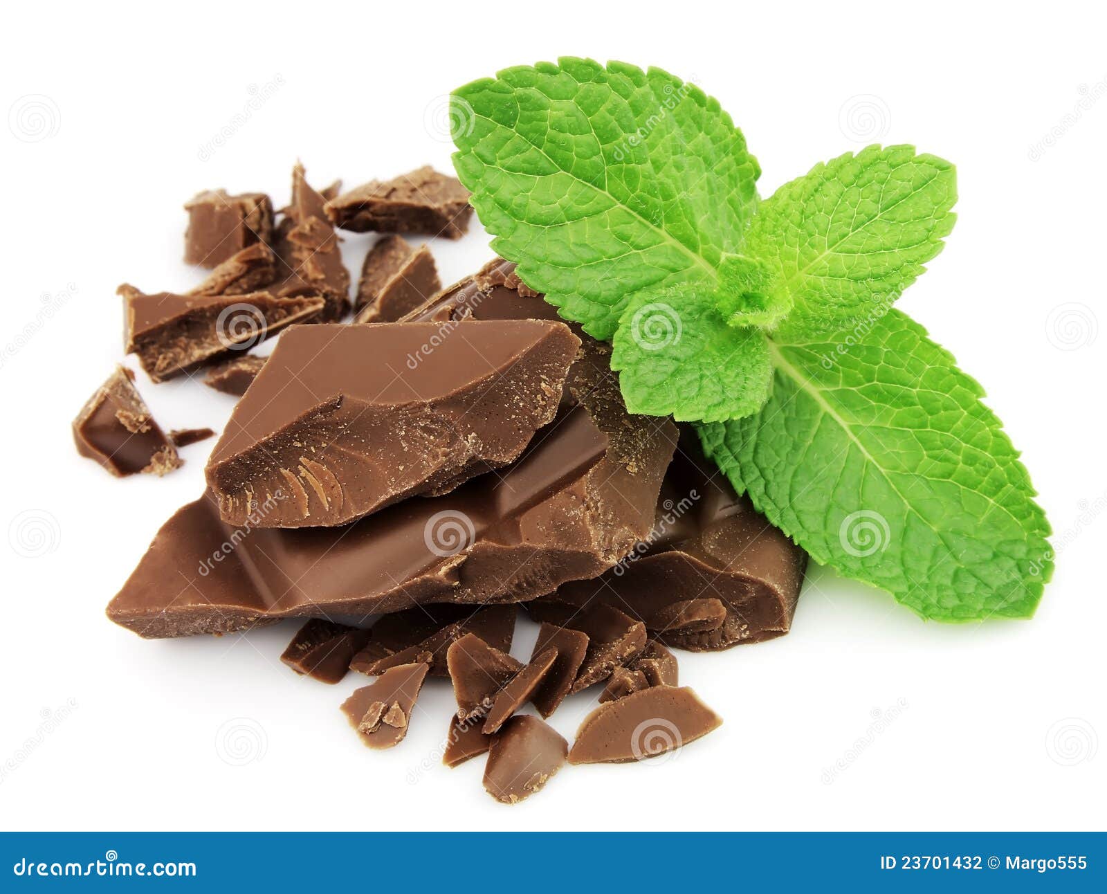 Chocolate and mint stock photo. Image of dark, temptation 23701432