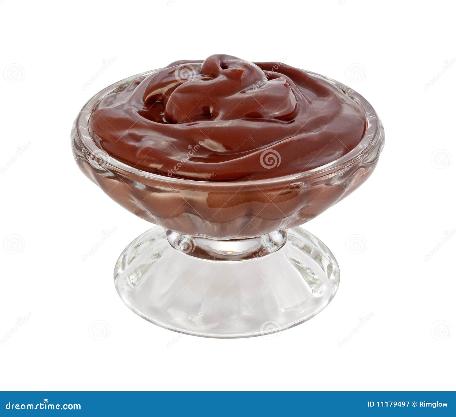 chocolate mousse (with clipping path)