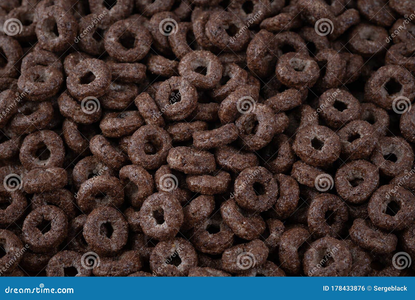 Chocolate Organic Breakfast Cereals Stock Photo Image of food