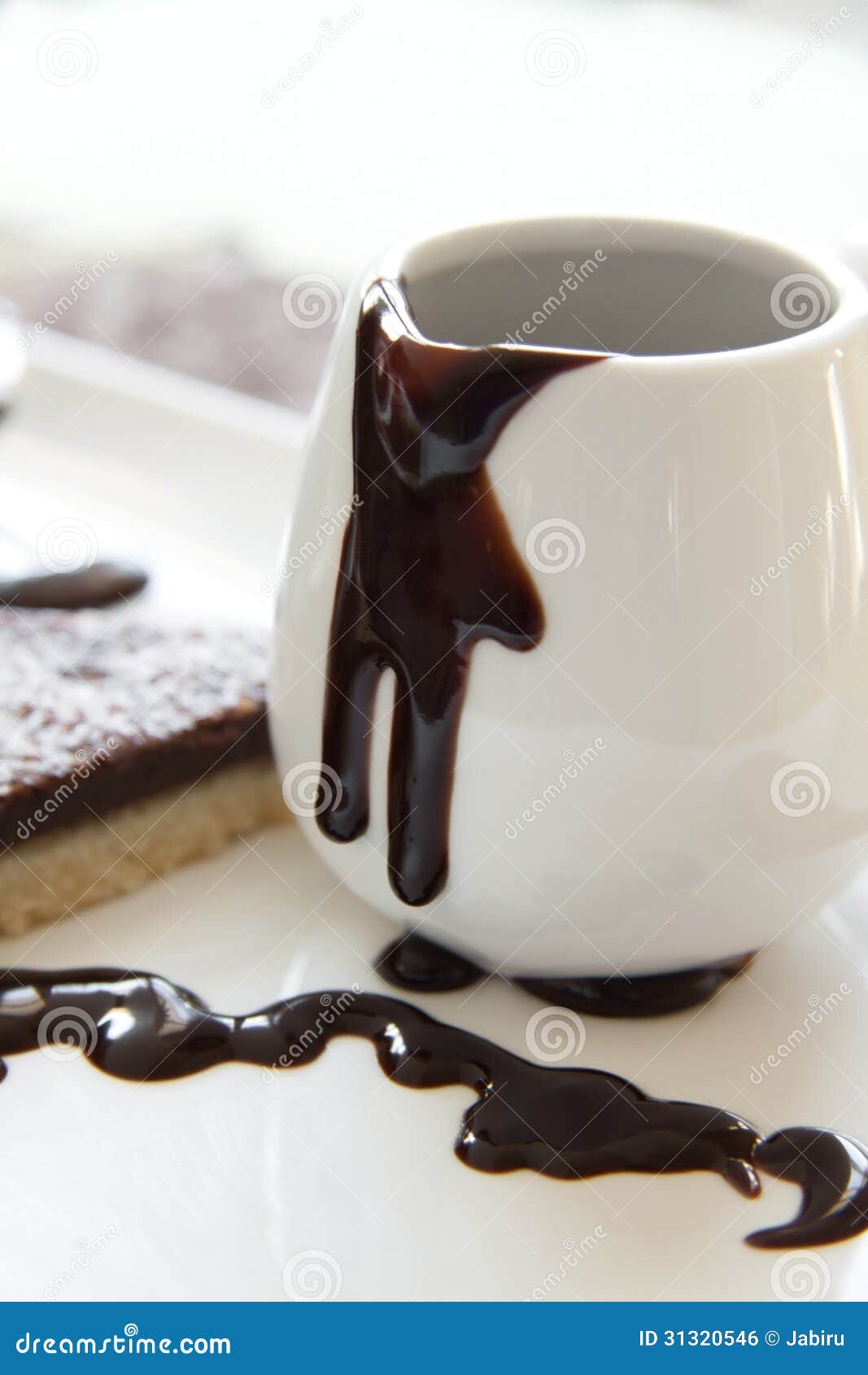 Chocolate Sauce stock photo. Image of culinary, dark 31320546