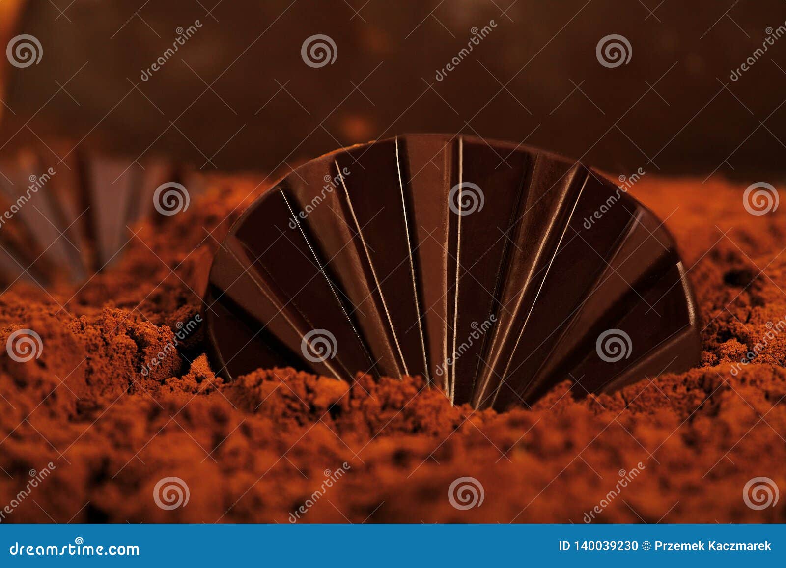 Shell Porn - Chocolate Shell On A Chocolate Beach. Stock Photo - Image of ...