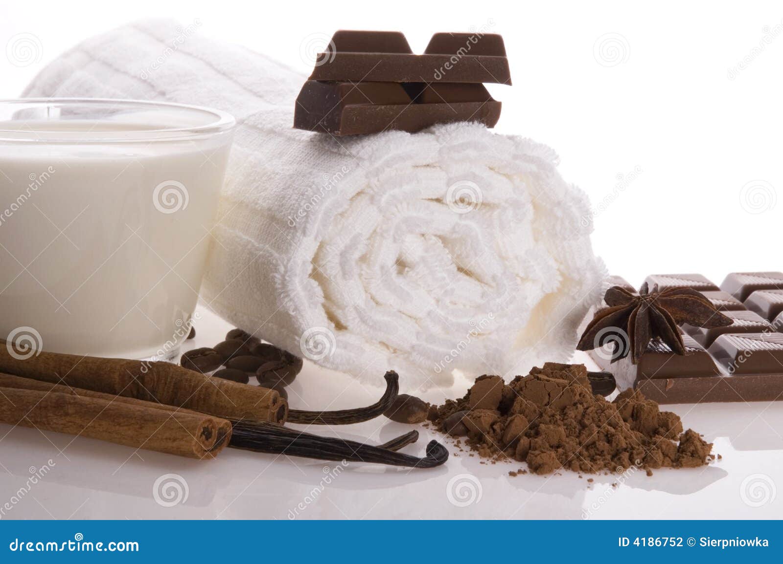 Chocolate spa stock photo. Image of group, chocolate, consoling 4186752
