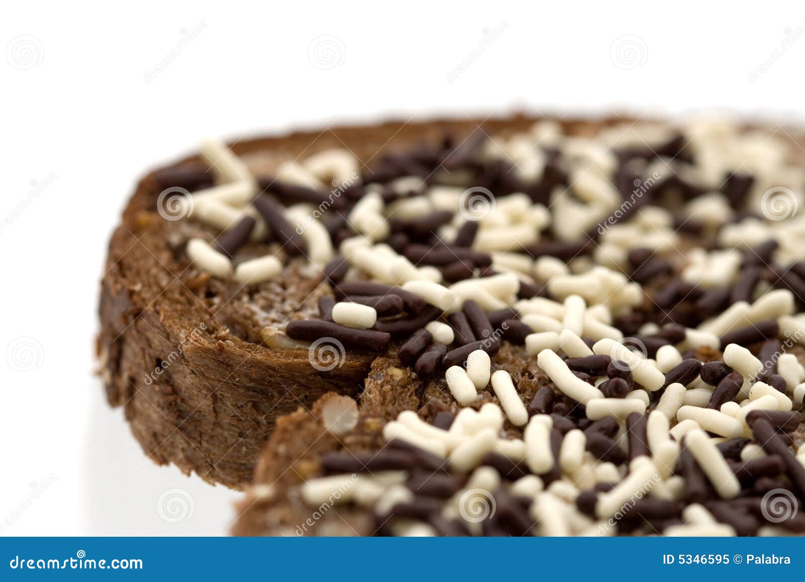 Chocolate Sprinkles on Bread 2 Stock Image Image of peasant, dutch