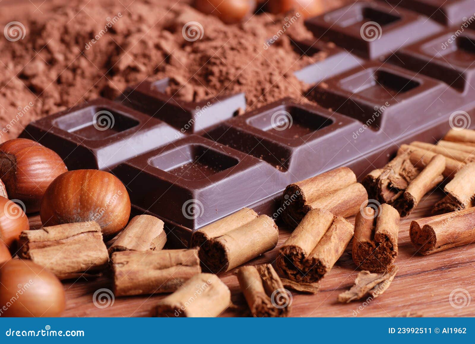 Chocolate Tablet Stock Image Image 23992511
