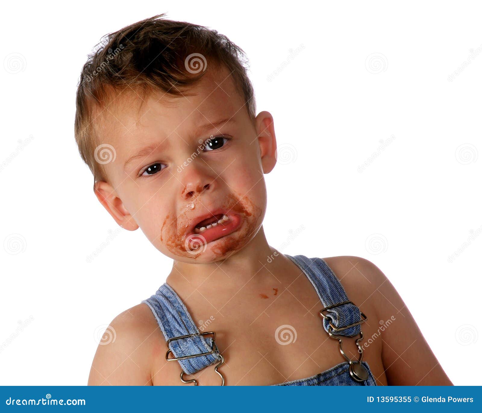 Chocolate with Tears stock image. Image of small, messy 13595355