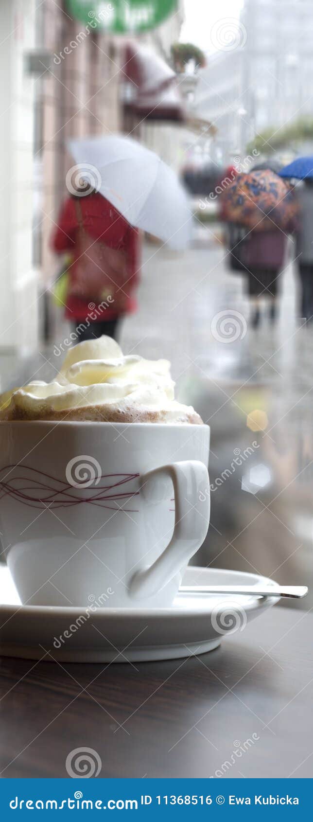 Chocolate in Terrible Weather Stock Photo - Image of white, cream: 11368516
