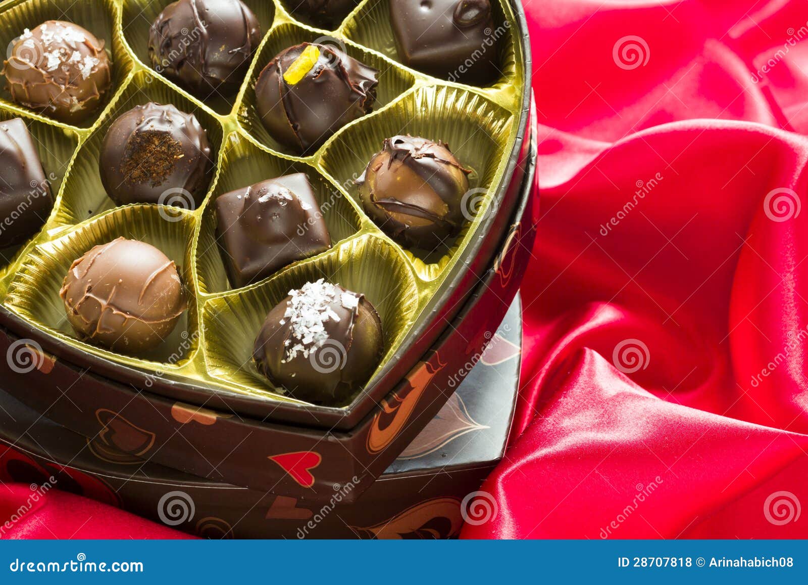 Chocolate truffles stock photo. Image of dessert, sweets 28707818