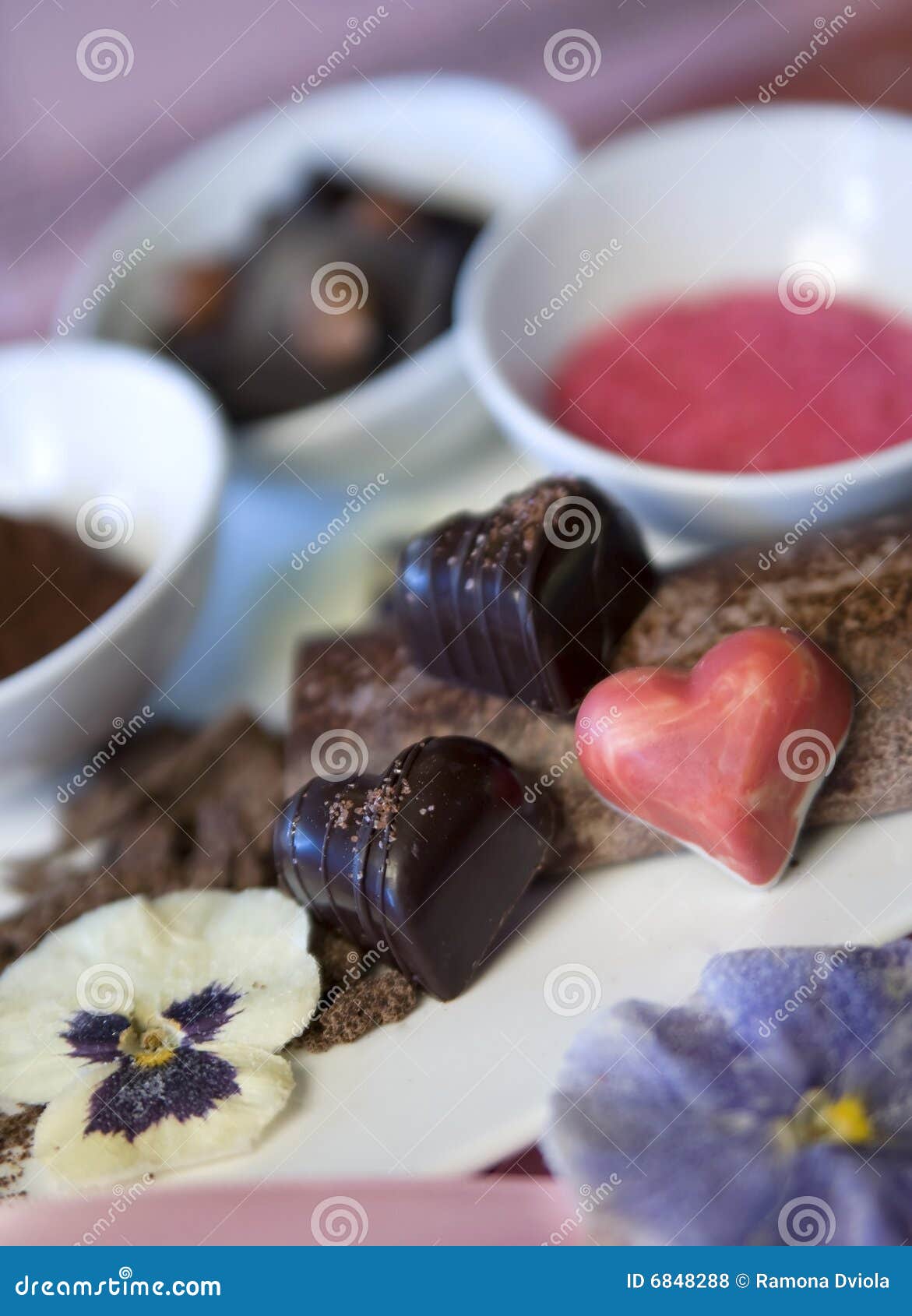 Chocolate Truffles stock photo. Image of valentine, aphrodisiac 6848288