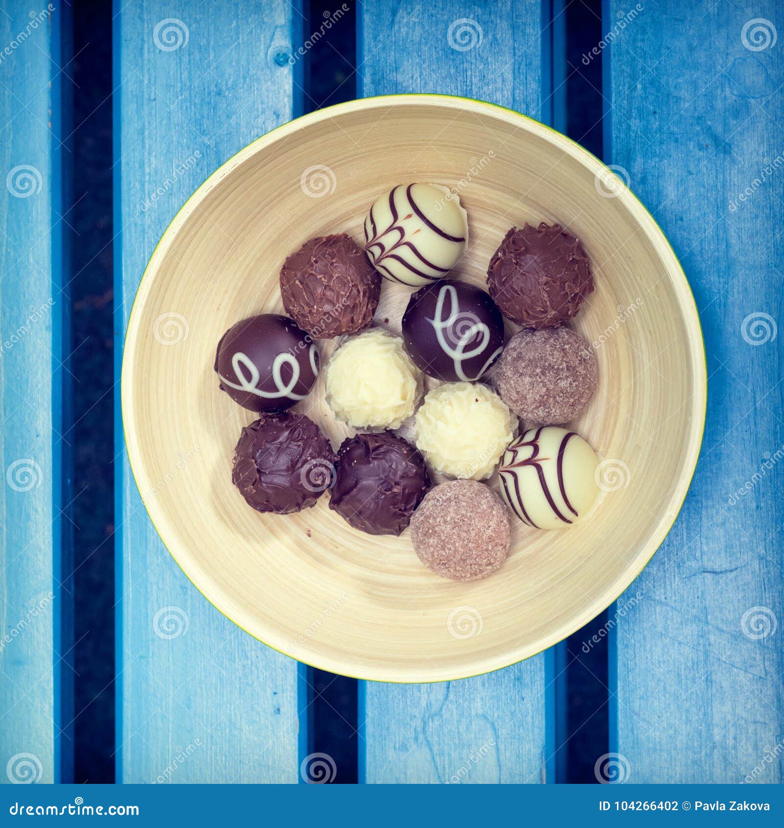 Chocolate truffles stock photo. Image of candy, food 104266402