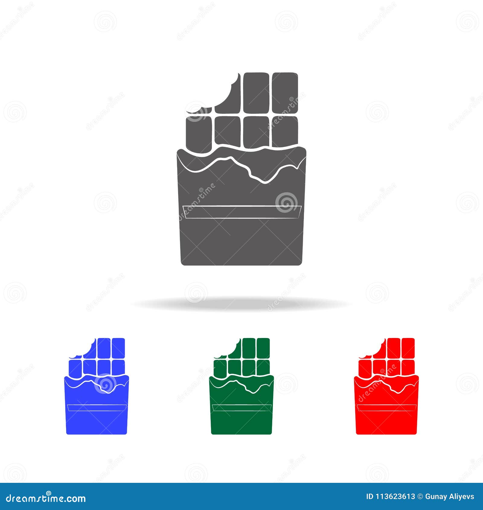 chocolate wrapper icon. s of human weakness and addiction multi colored icons. premium quality graphic  icon. simple