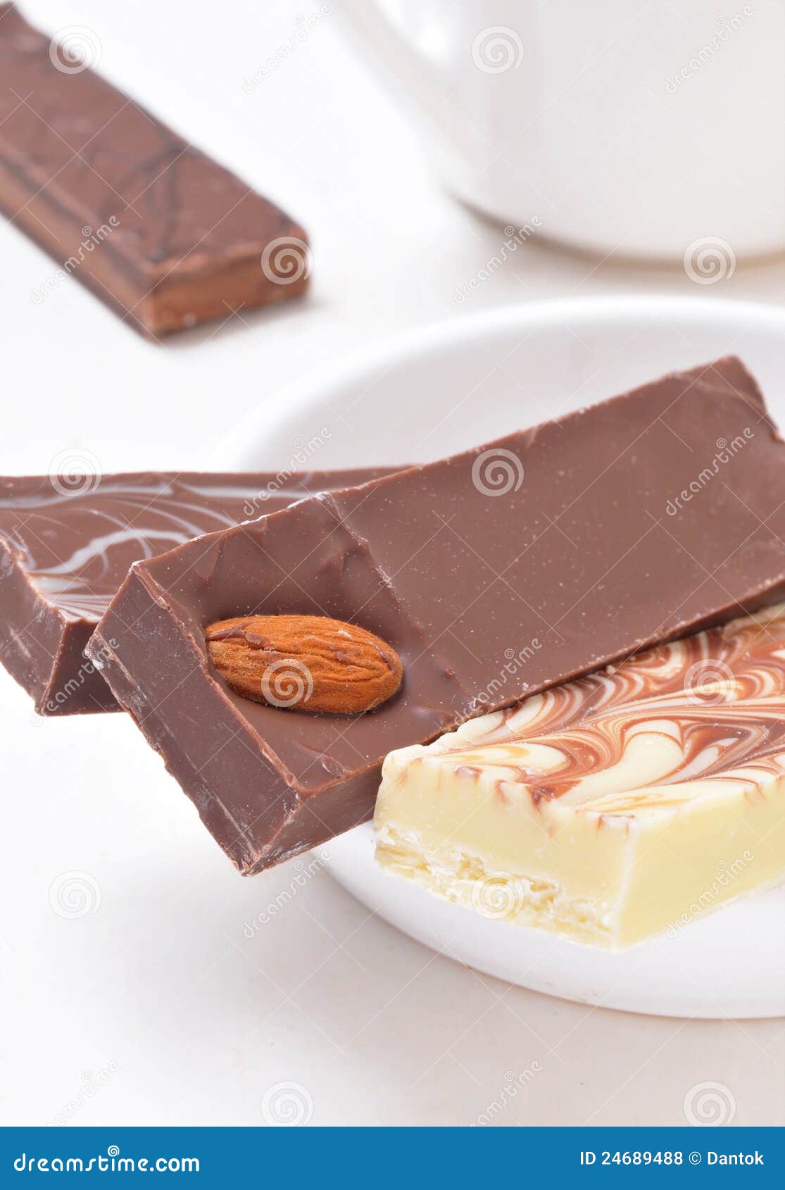 Chocolates stock photo. Image of unhealthy, cuisine, snack 24689488