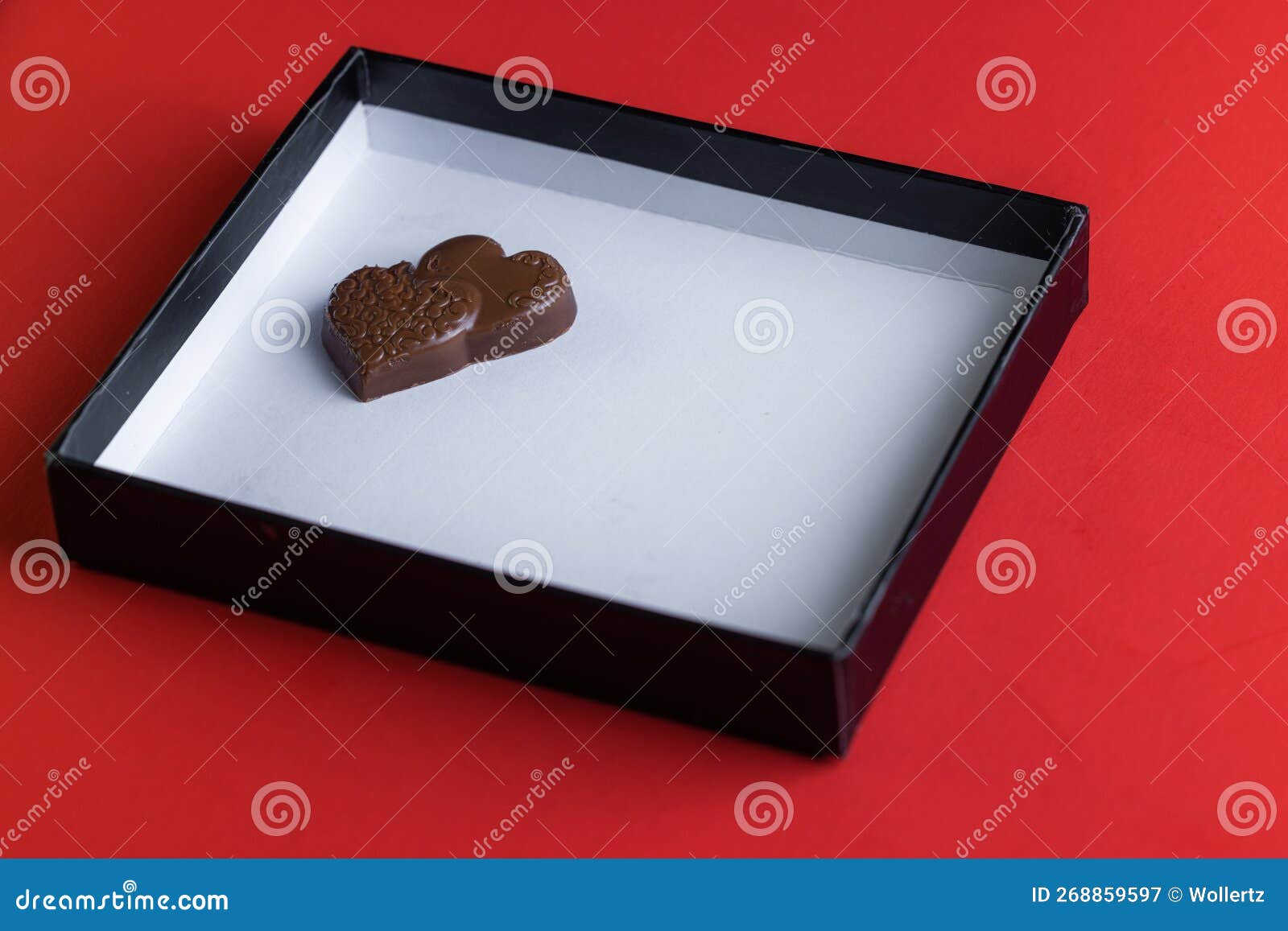 Chocolates and a ring stock image. Image of romance 268859597