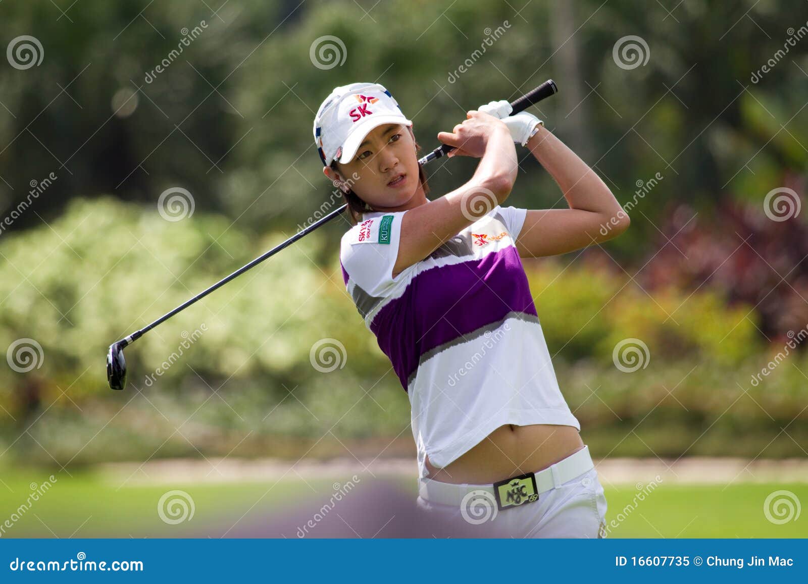 Choi Finishes Her Swing at LPGA Malaysia Editorial Image Image of korea, kuala 16607735