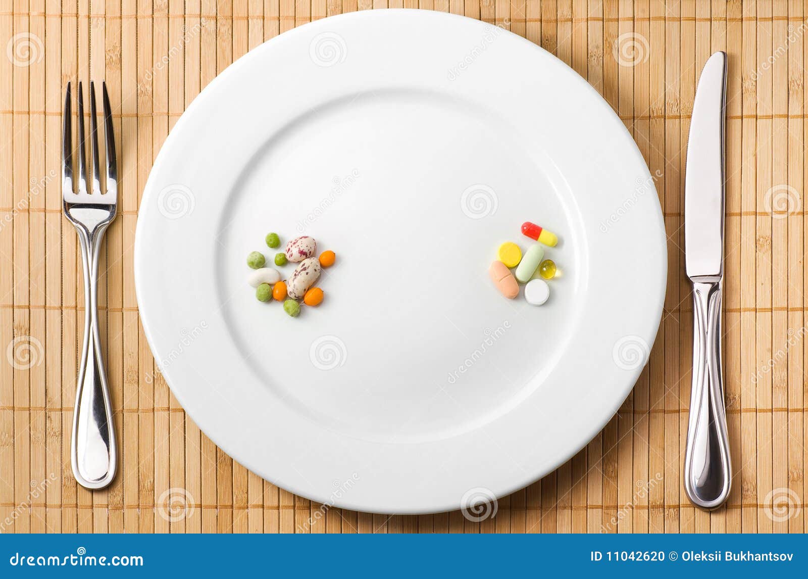 Choice of medicine stock photo. Image of kitchen, plate 11042620