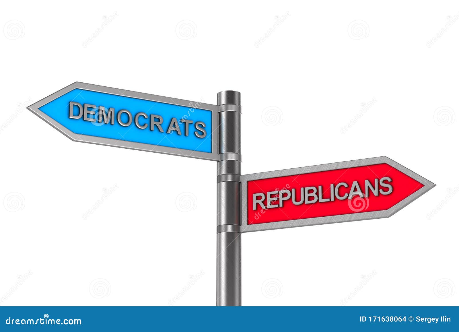 choice between republicans and democrats.  3d 