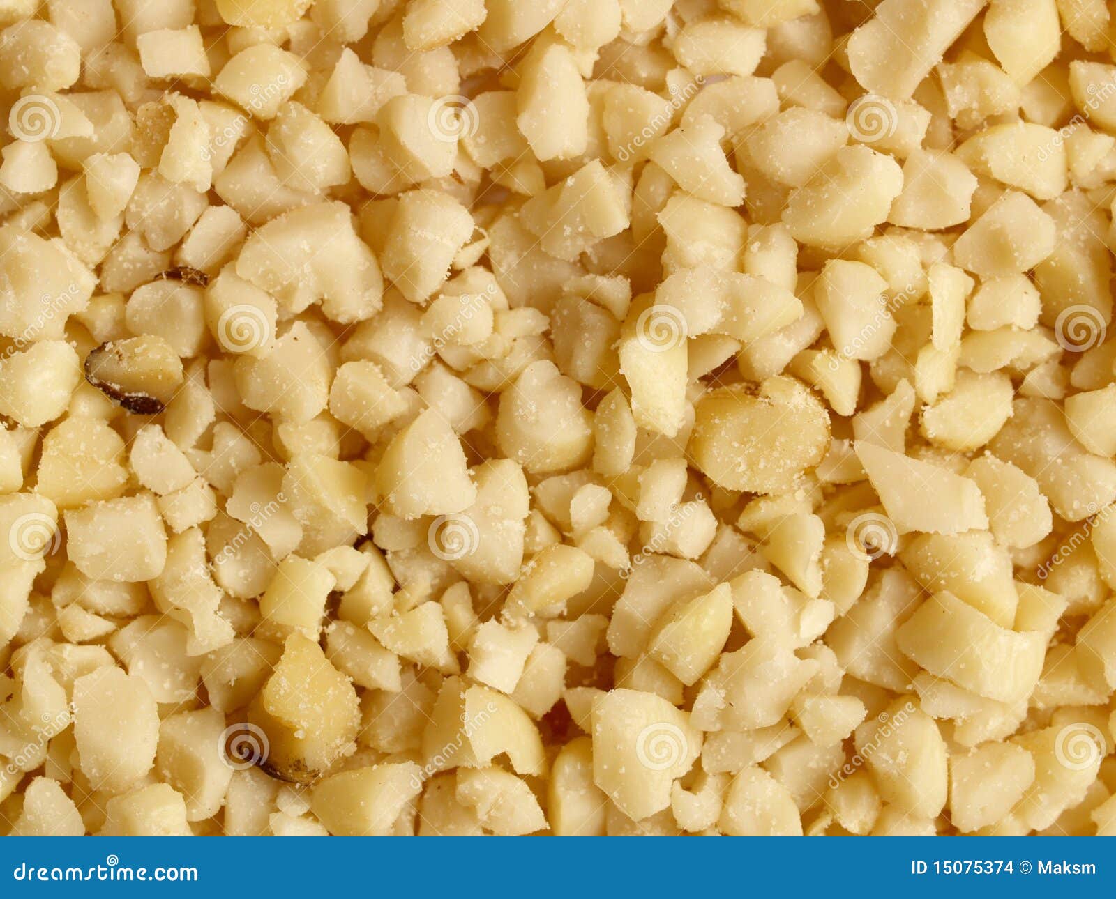 Chopped mixed nuts stock photo. Image of mixed, close 15075374