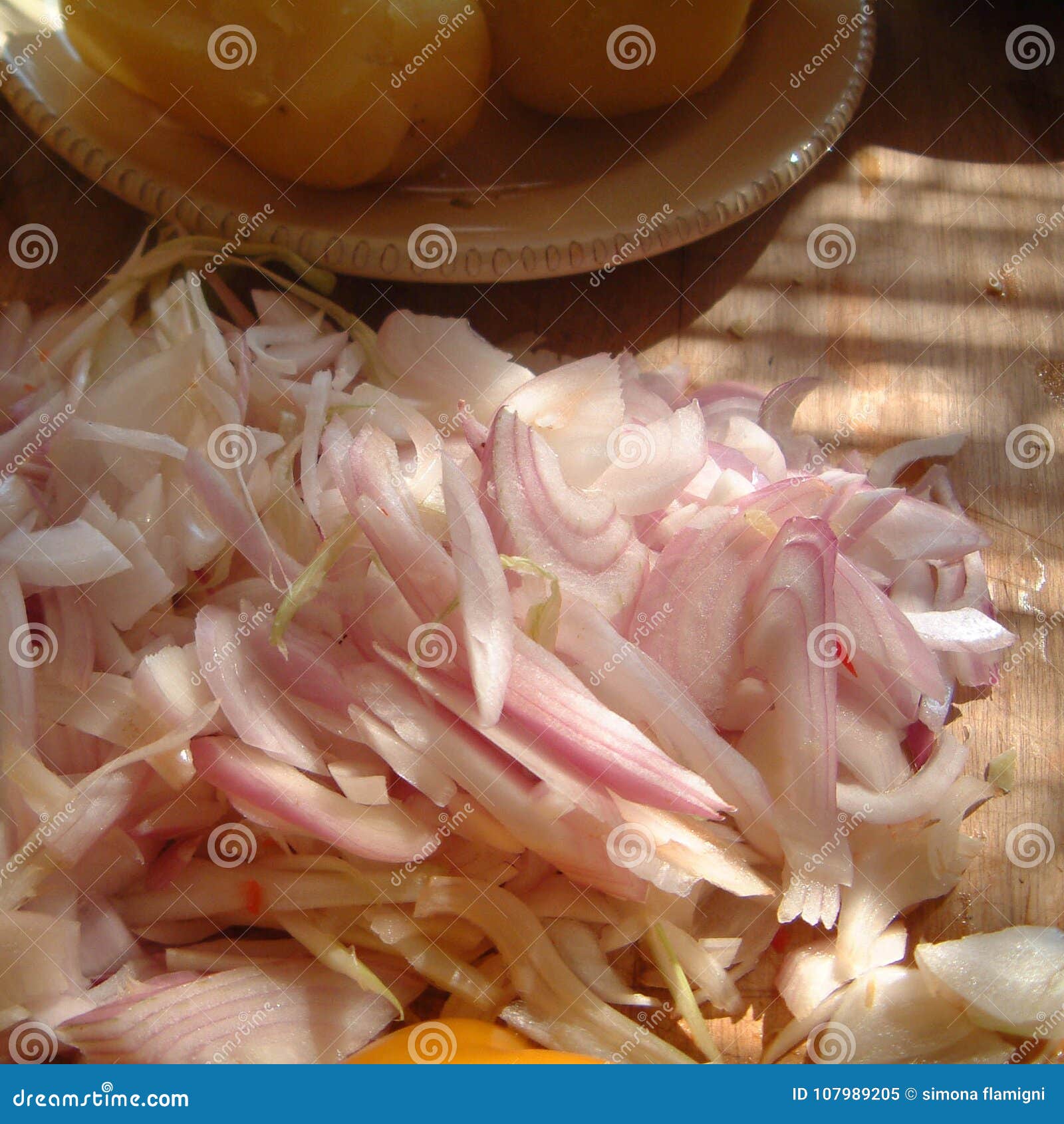 Chopped red onions stock image. Image of chopped, nutrition 107989205