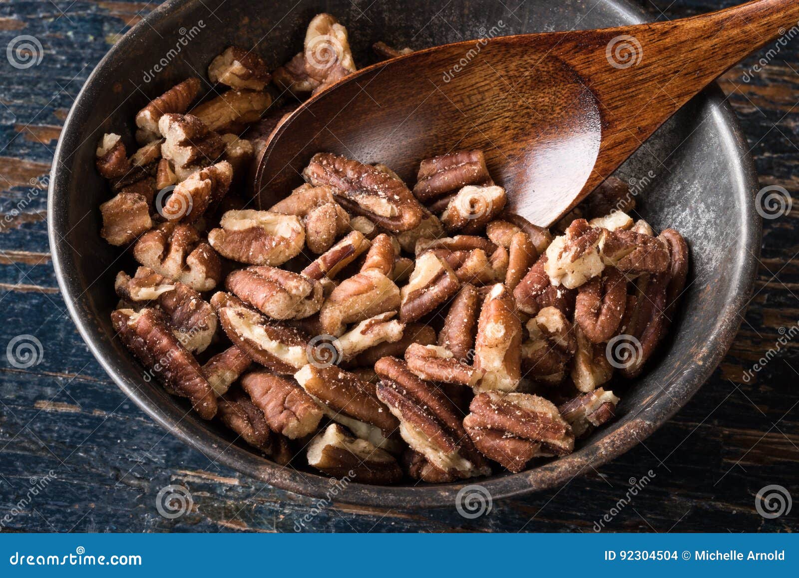 Chopped Pecans stock photo. Image of cuisine, autumn 92304504