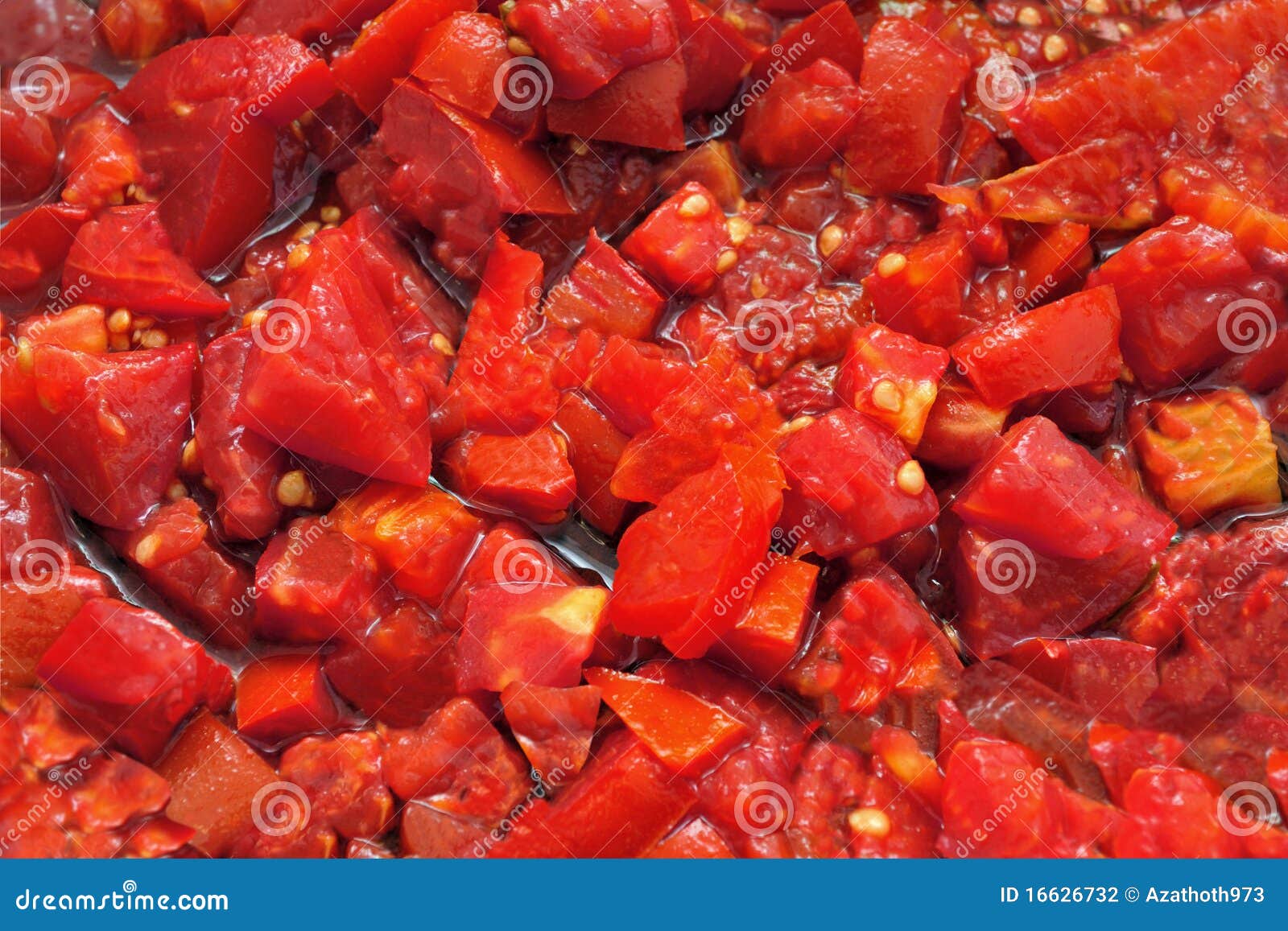 Chopped Tomatoes for Pasta stock photo. Image of tomato 16626732