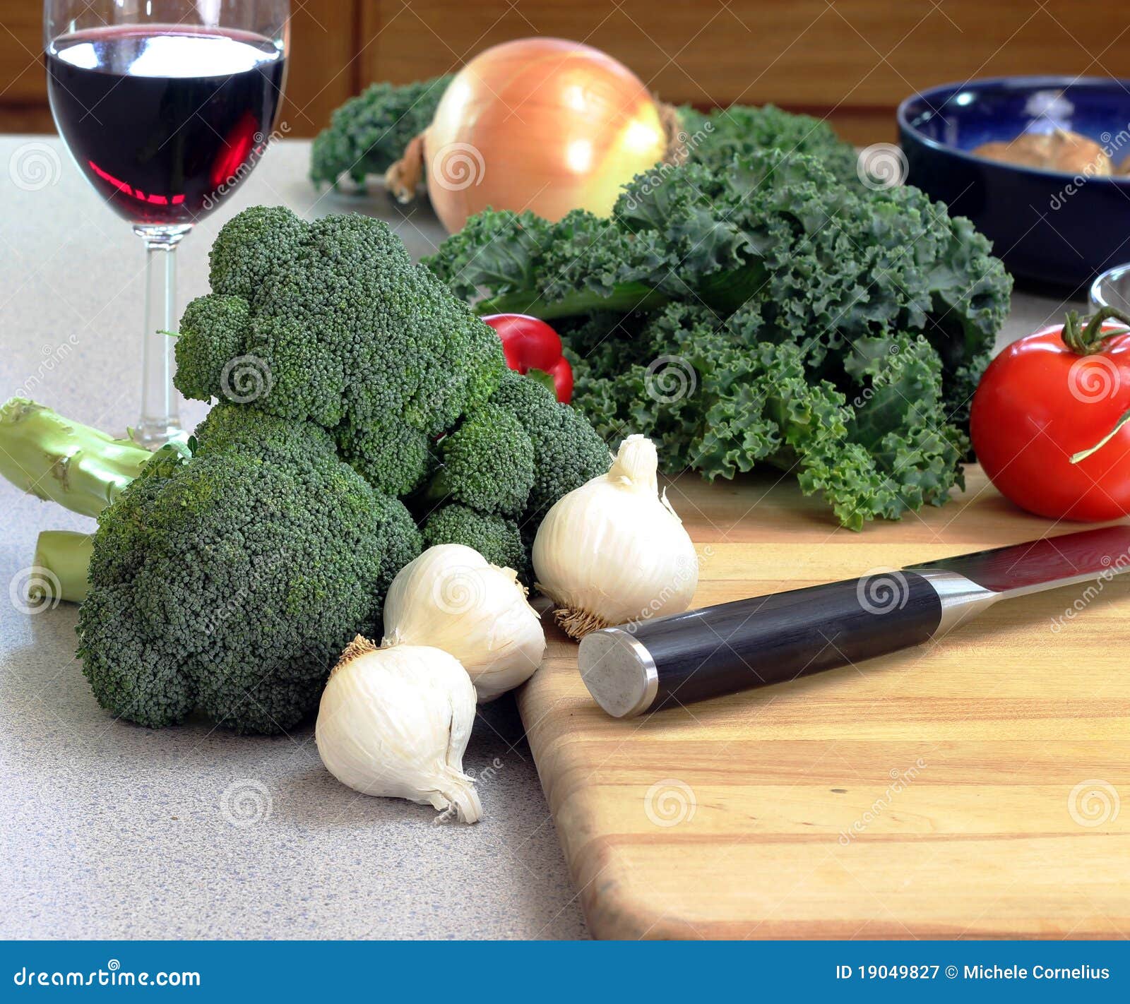 Chopping vegetables stock image. Image of white, cutting 19049827