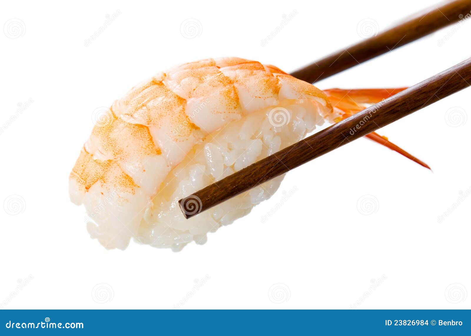 Chopsticks holding sushi stock photo. Image of sushi 23826984