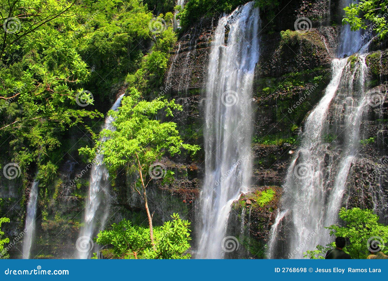 Chorros Del Varal Waterfalls Stock Photo Image of environmental