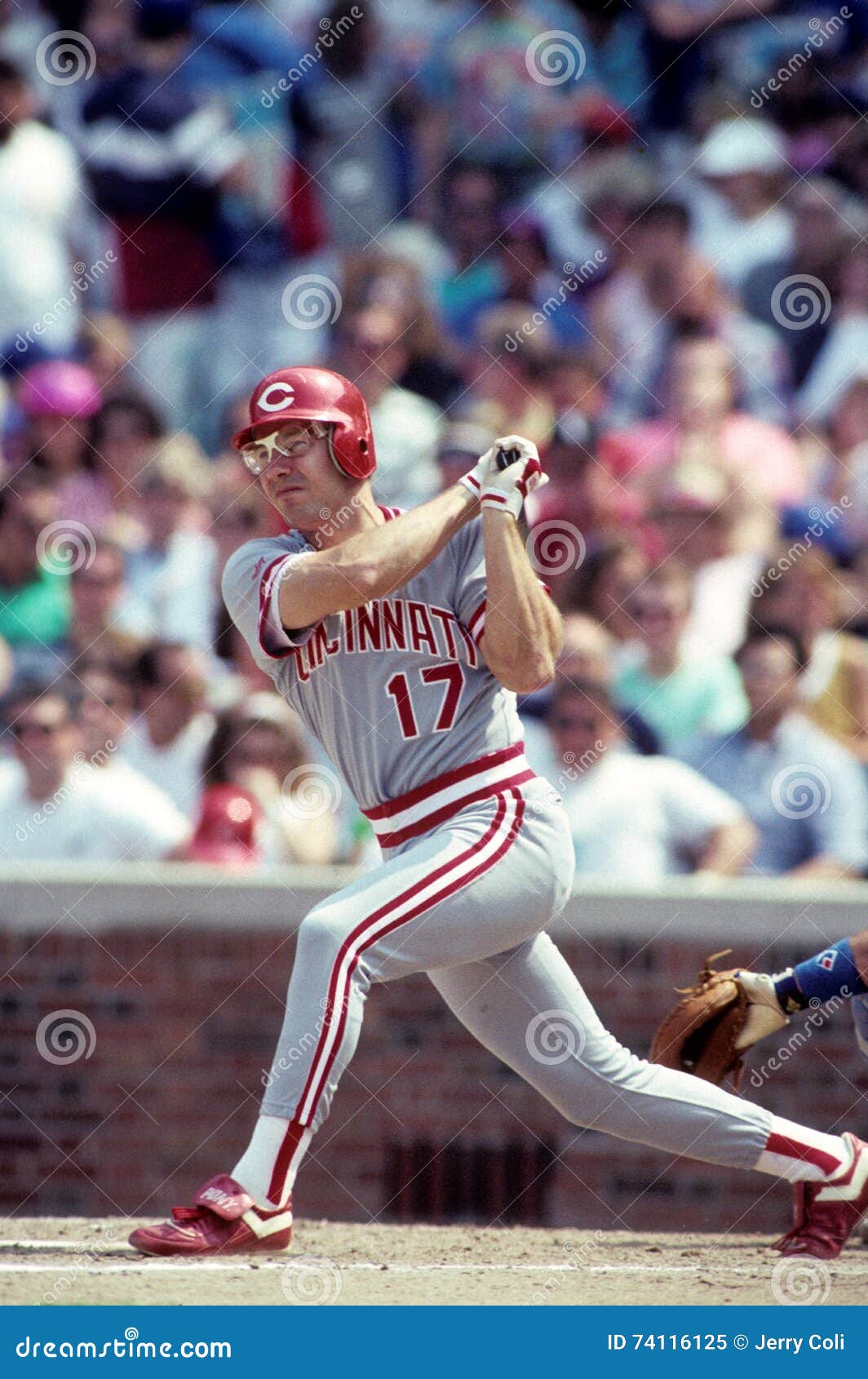 Chris Sabo editorial image. Image of color, reds, baseball - 74116125