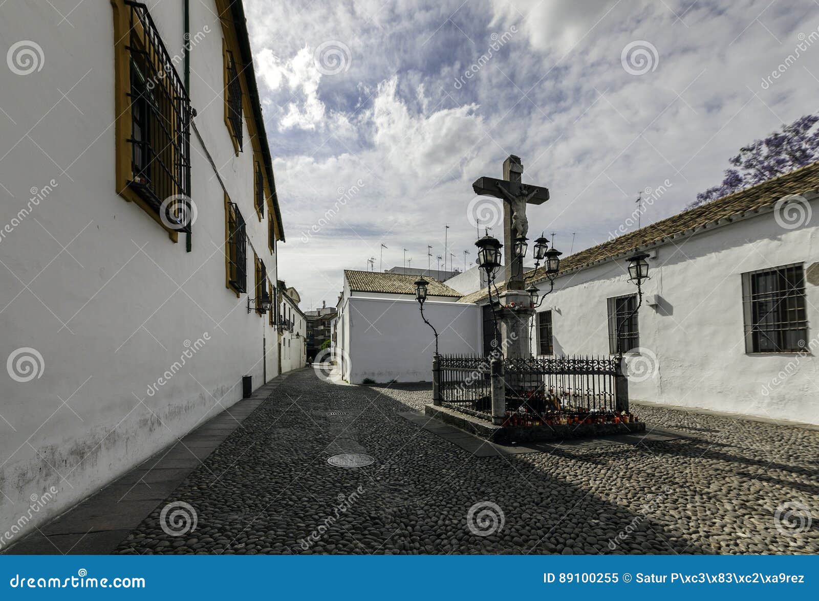 christ de los faroles, cordova. andalusia. spain