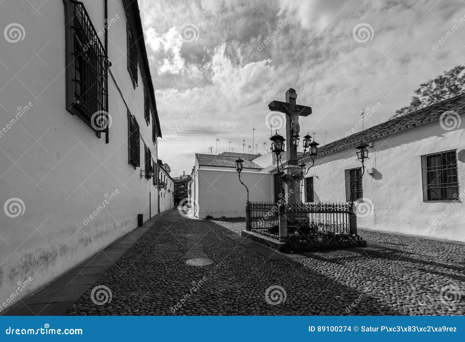 christ de los faroles, cordova. andalusia. spain