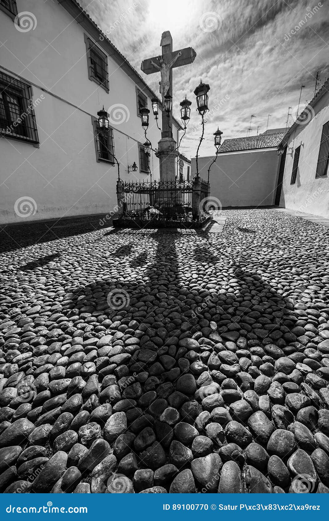 christ de los faroles, cordova. andalusia. spain